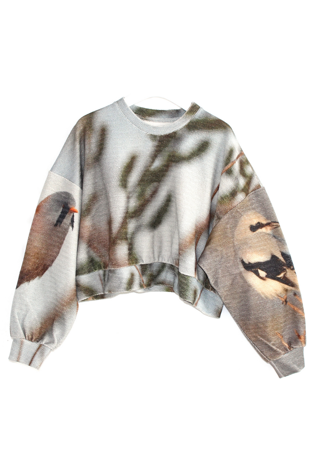 Printed Short Sweater
