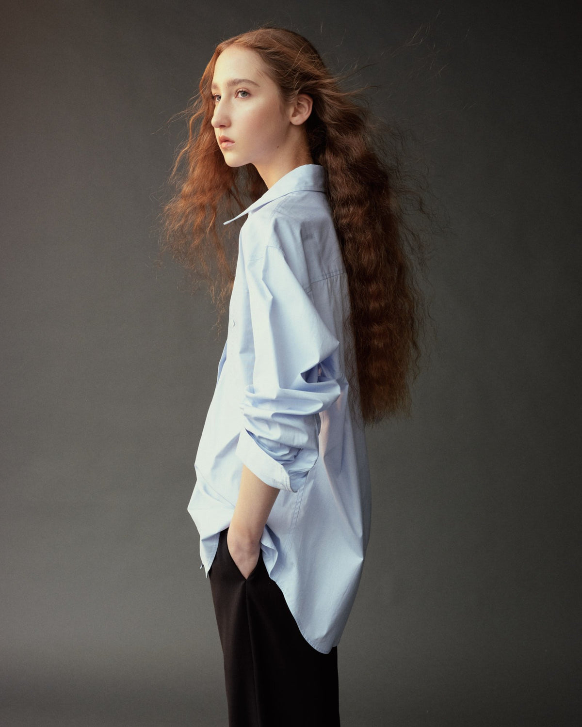 Light Blue Oversized Shirt