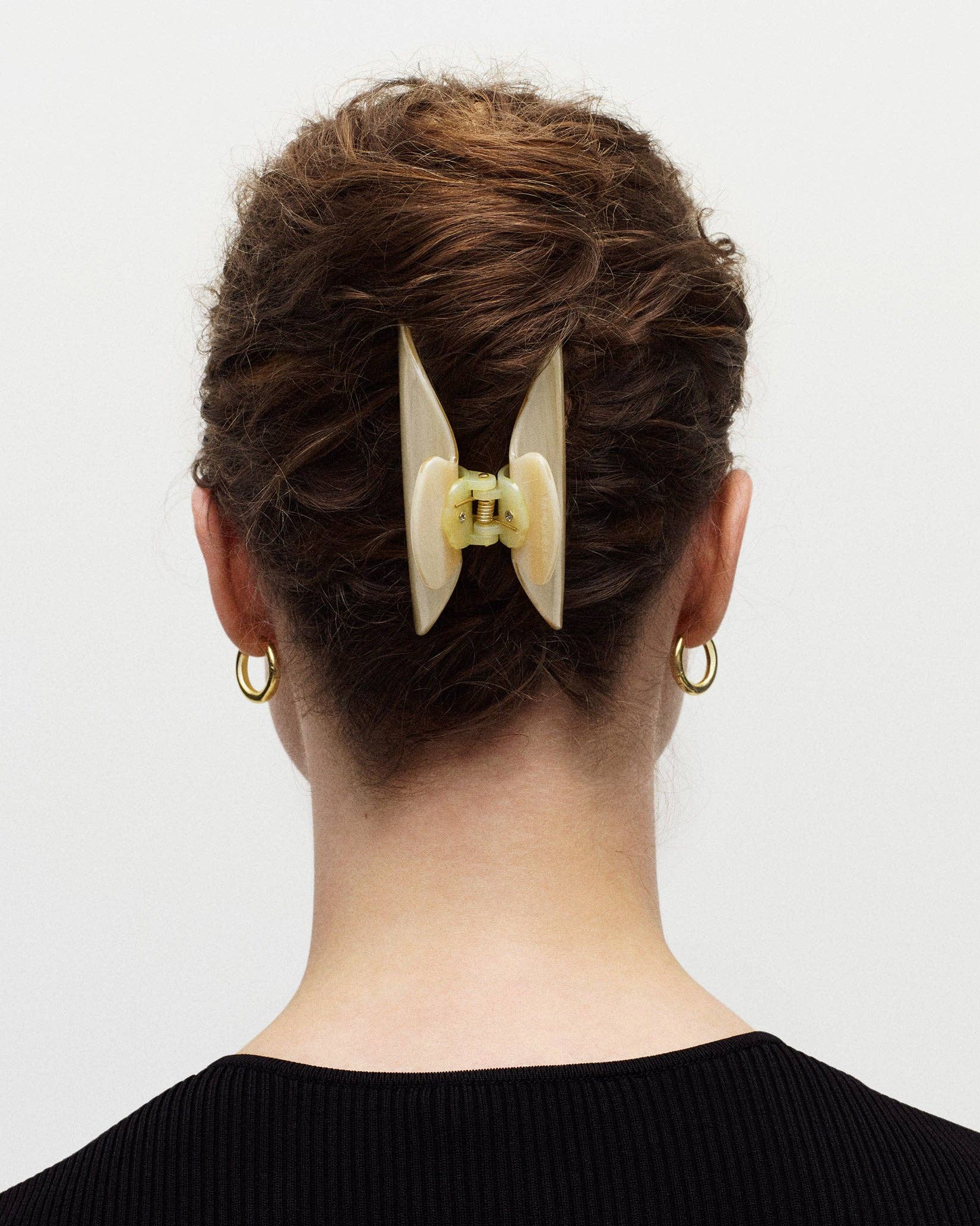 Baja Tortoise Midi Heirloom Hair Claw Clip