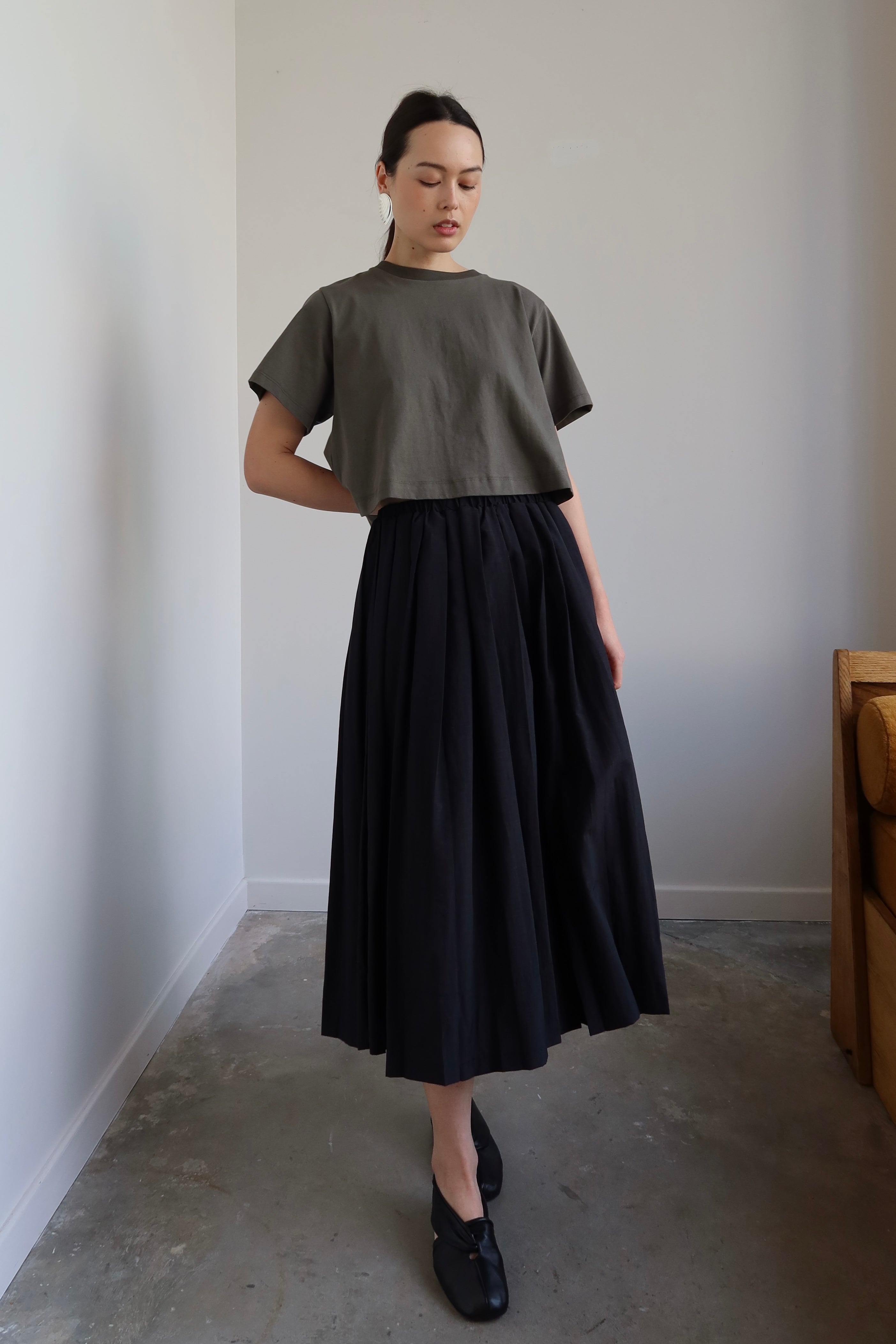 Forest Relaxed Cropped T-Shirt