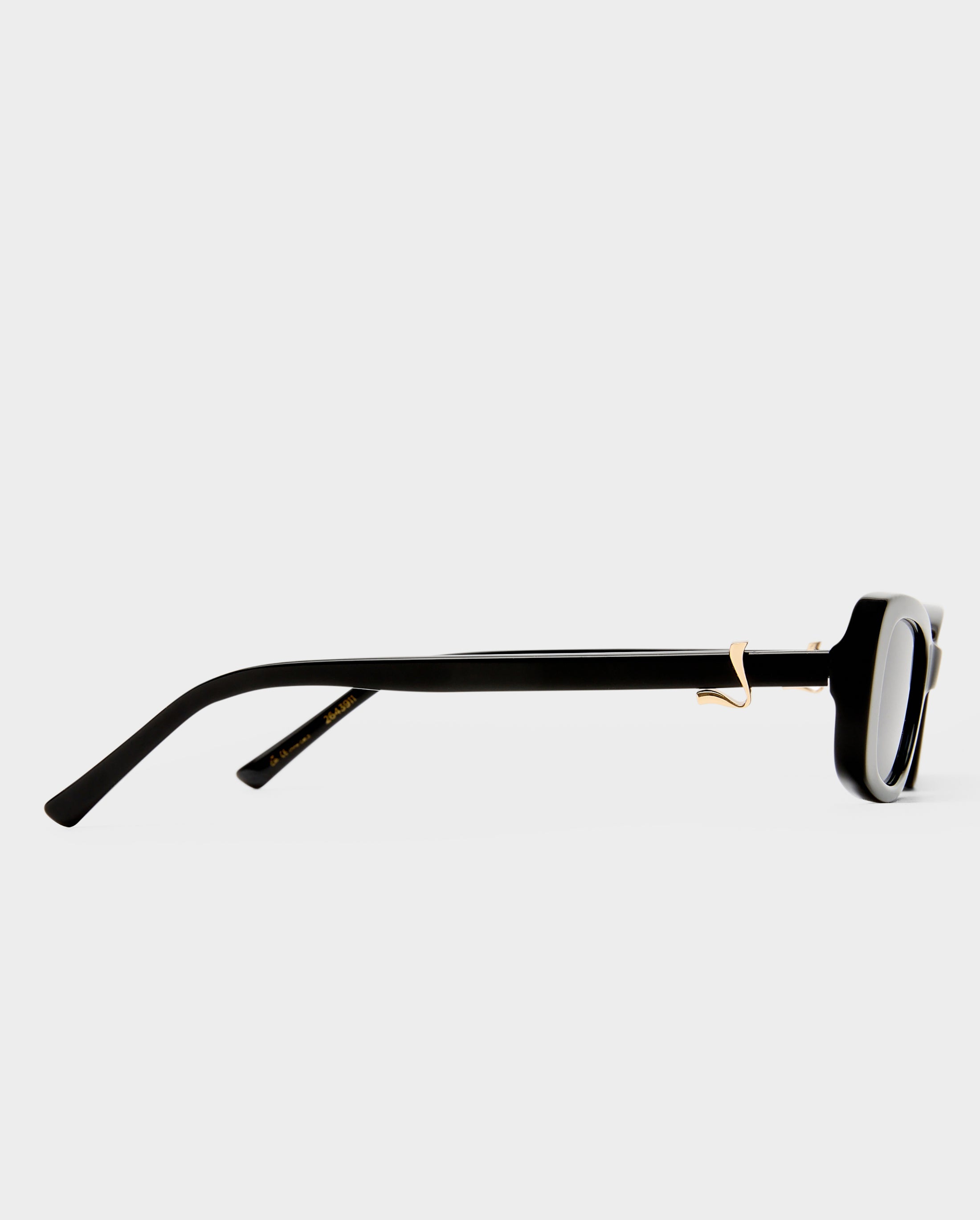 Black Bella Rectangle Sunglasses