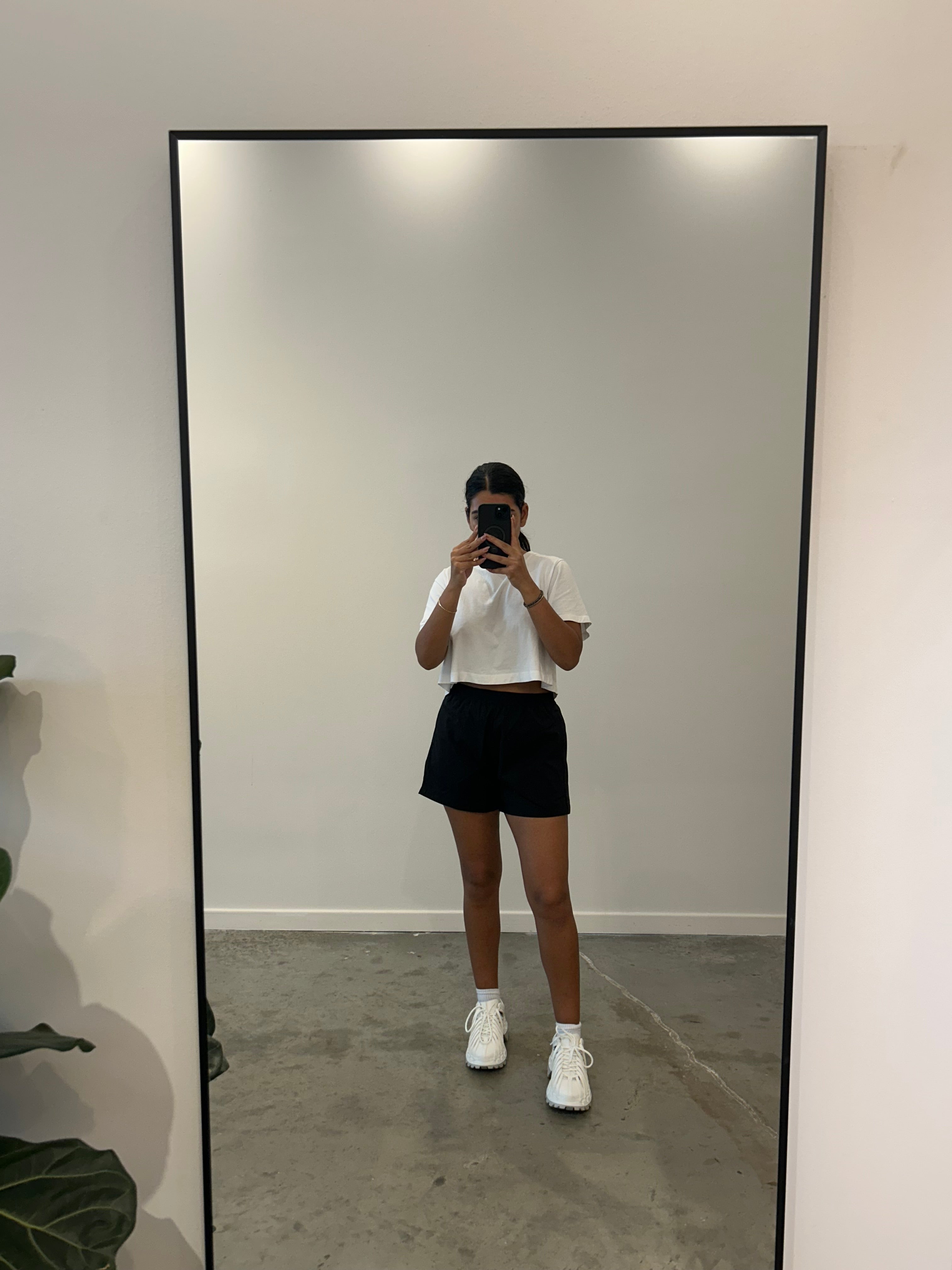 Black Lightweight Shorts