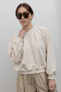 Raglan Sweatshirt - Cream