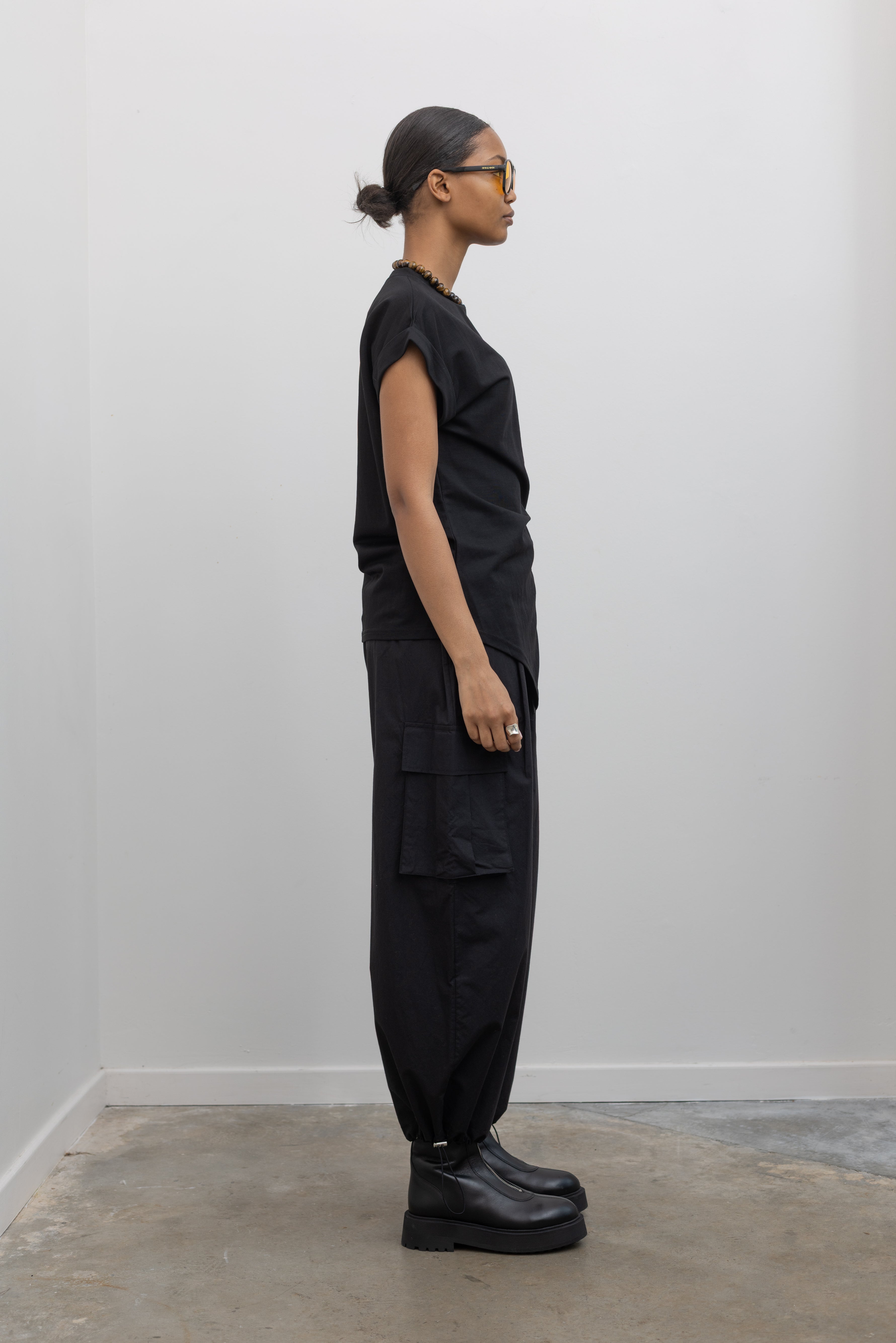 black dress cargo pants Karl Lagerfeld Paris Men's Dress Cargo Pants
