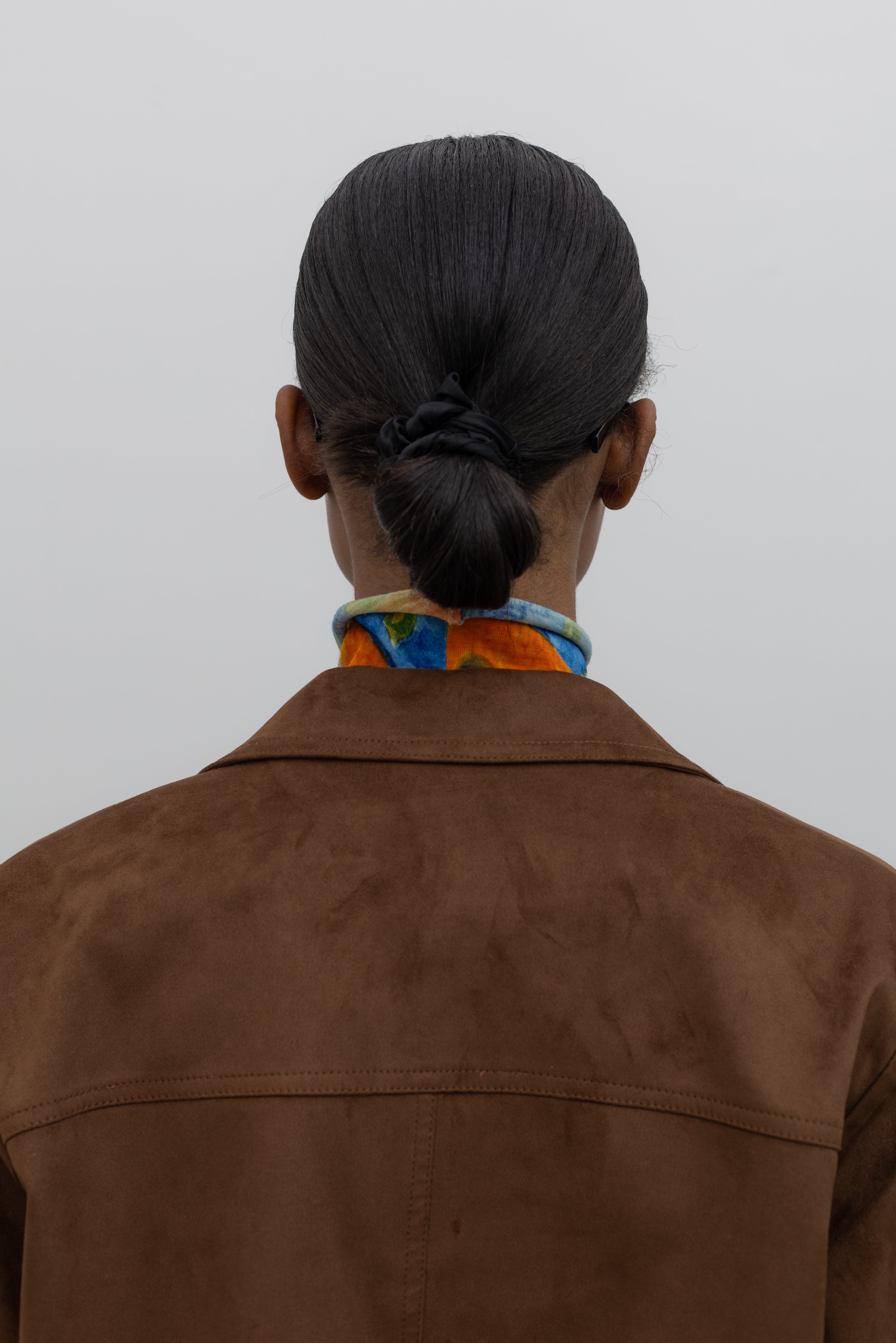 Dark Brown Suede Single Jacket