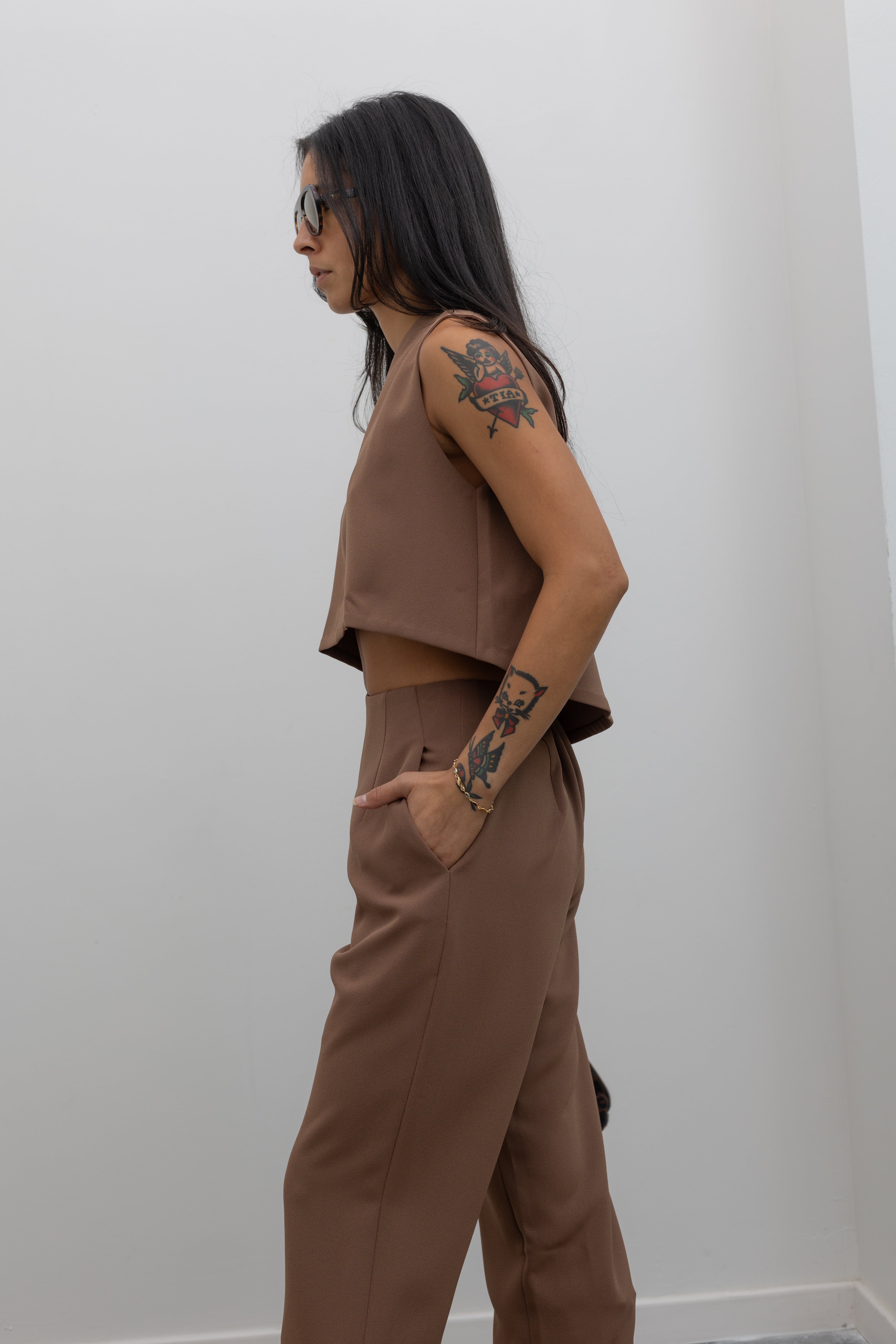 Cacao Sua Tapered Trouser Pocket Pant