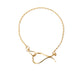 Gold Chain Hook Necklace
