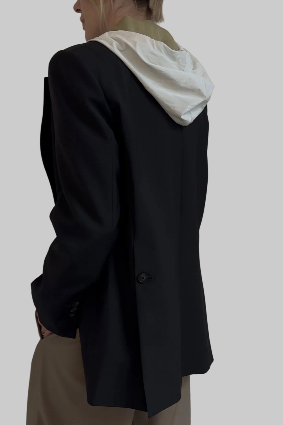 Diver Black Blazer Jacket