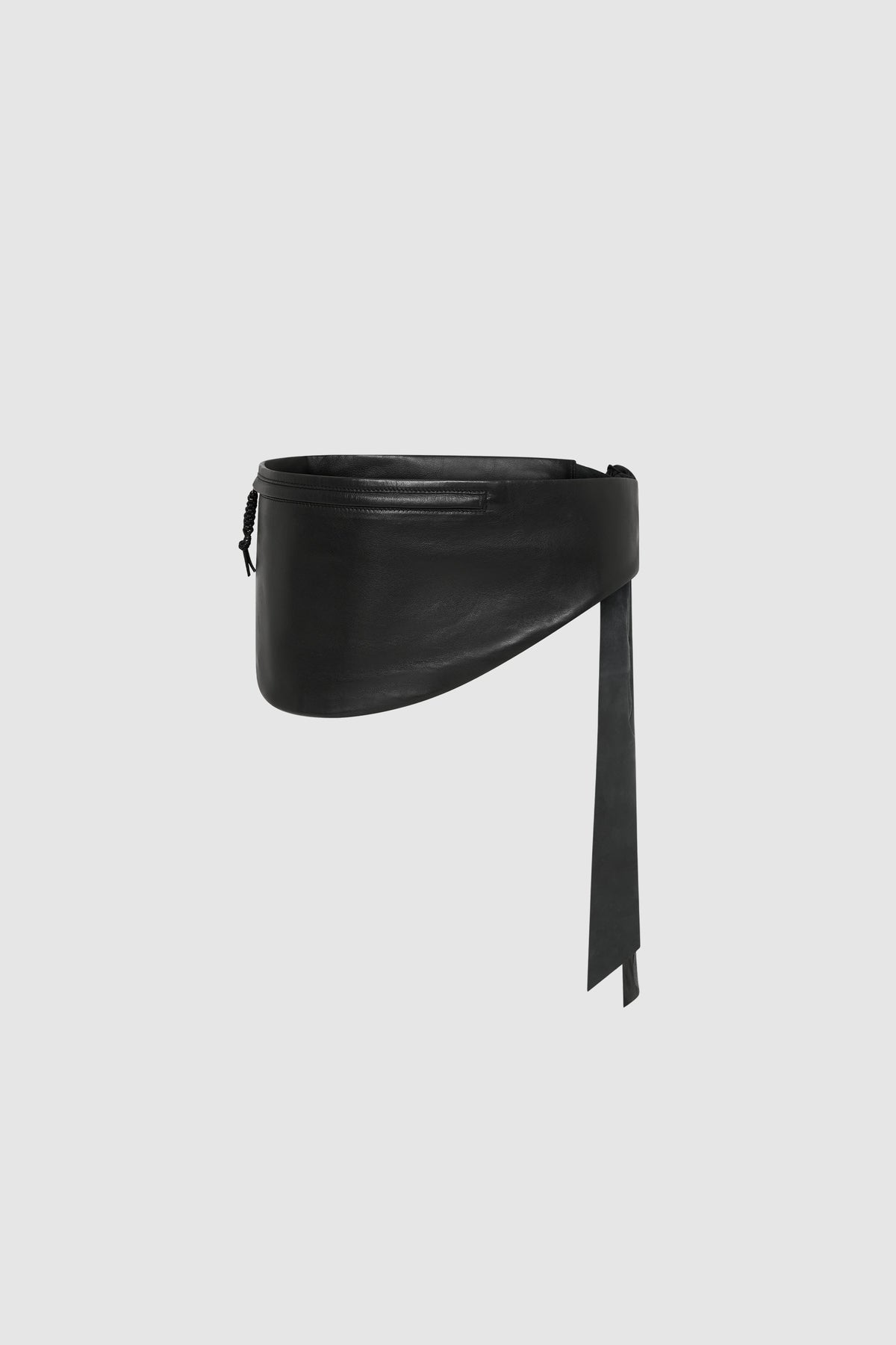 Black Soft Belt Bag