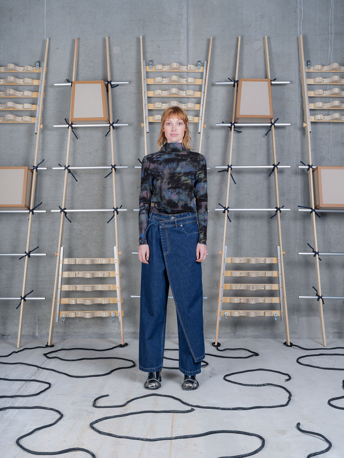 Rinse Denim Fly Pants