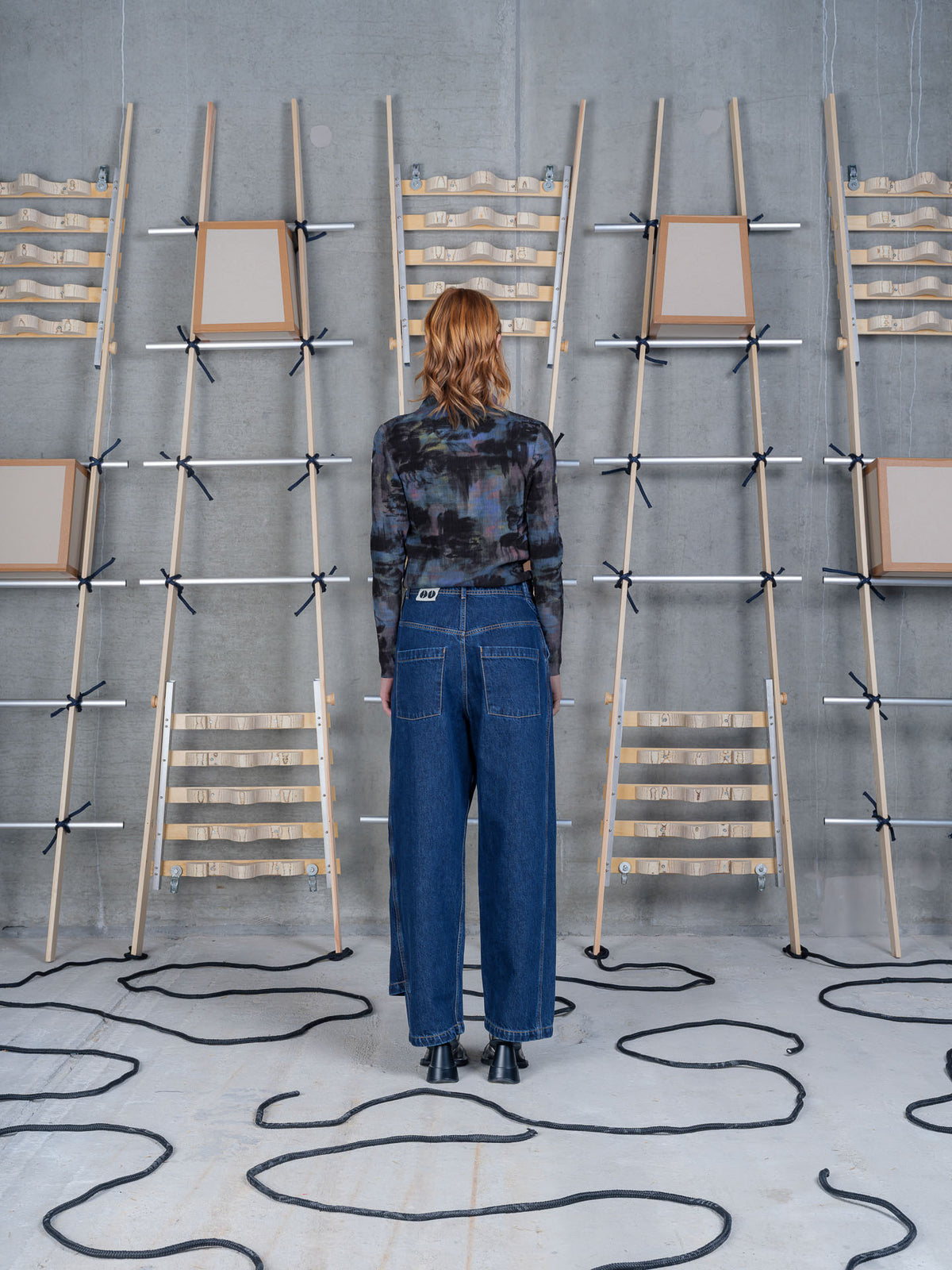 Rinse Denim Fly Pants