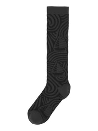 Black Stormy Sea Socks