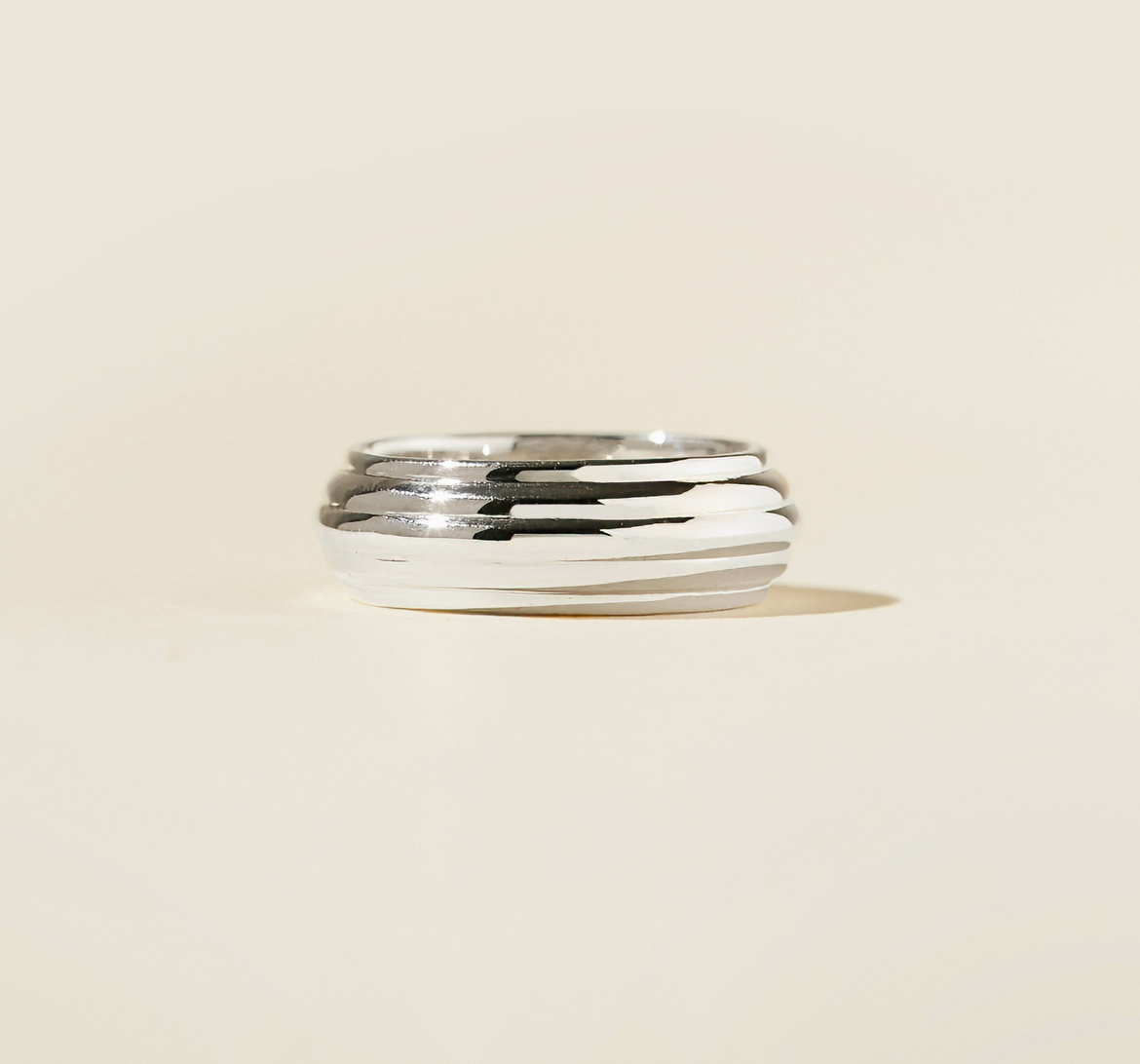 Lindsay Lewis Sterling Silver Kimball Ring at Alas Eius
