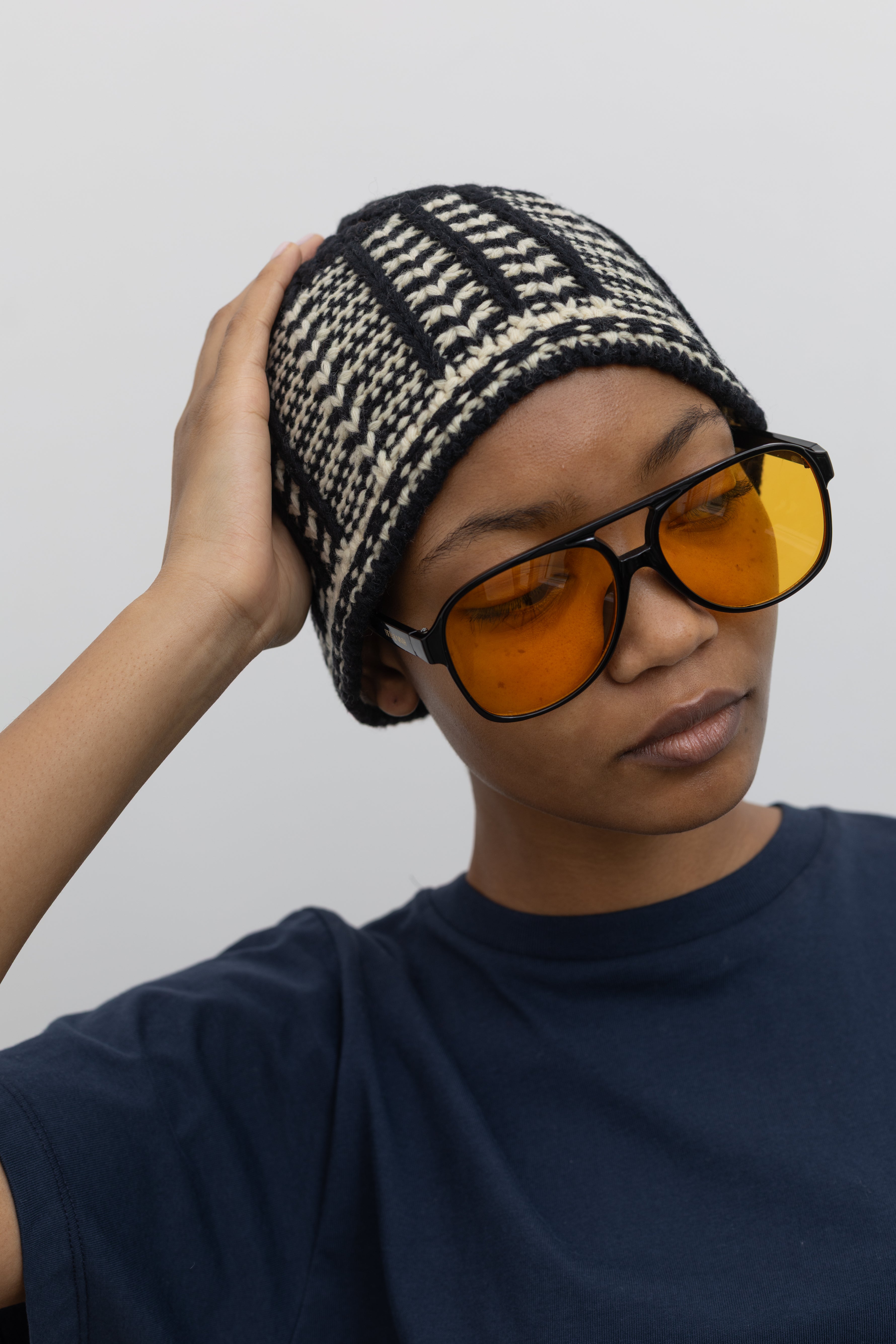 帽子 24FW _J.L-A.L_ Eyre Beanie Eyre Beanie Blue – _J.L-A.L_