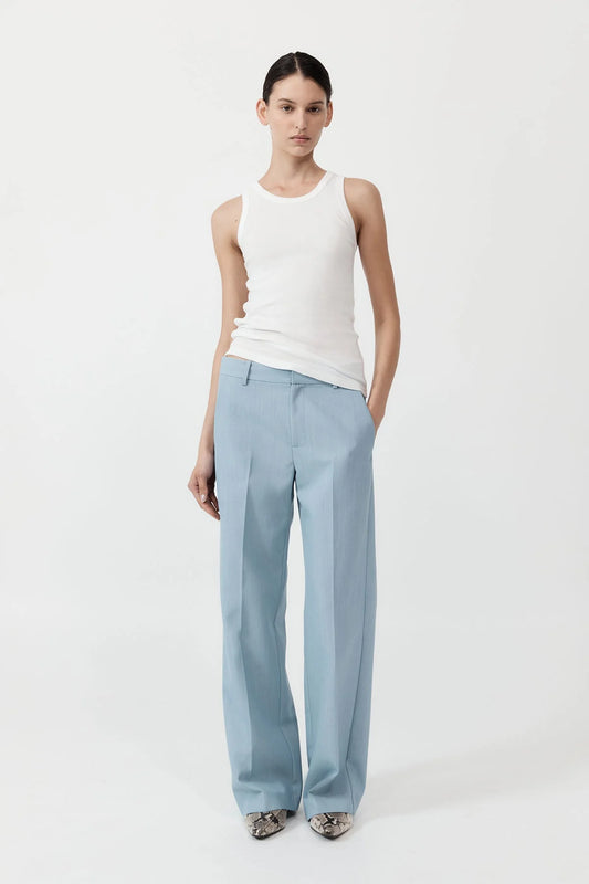 Stone Blue Carter Tailored Trouser