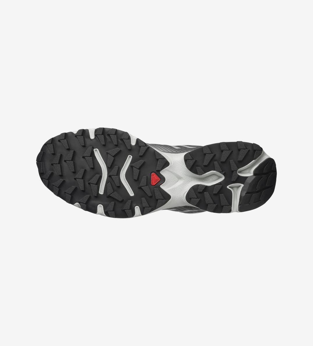 Salomon XT-4 OG White and Ebony technical trail sneakers with premium cushioning at Alas Eius