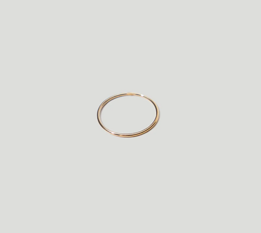 Gold Fine Band Ring