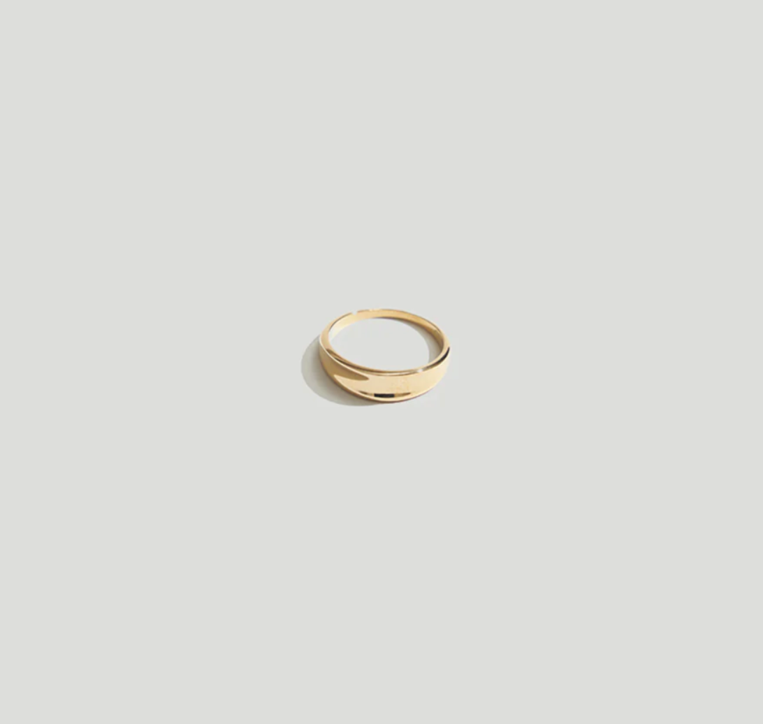 Crescent Gold Ring