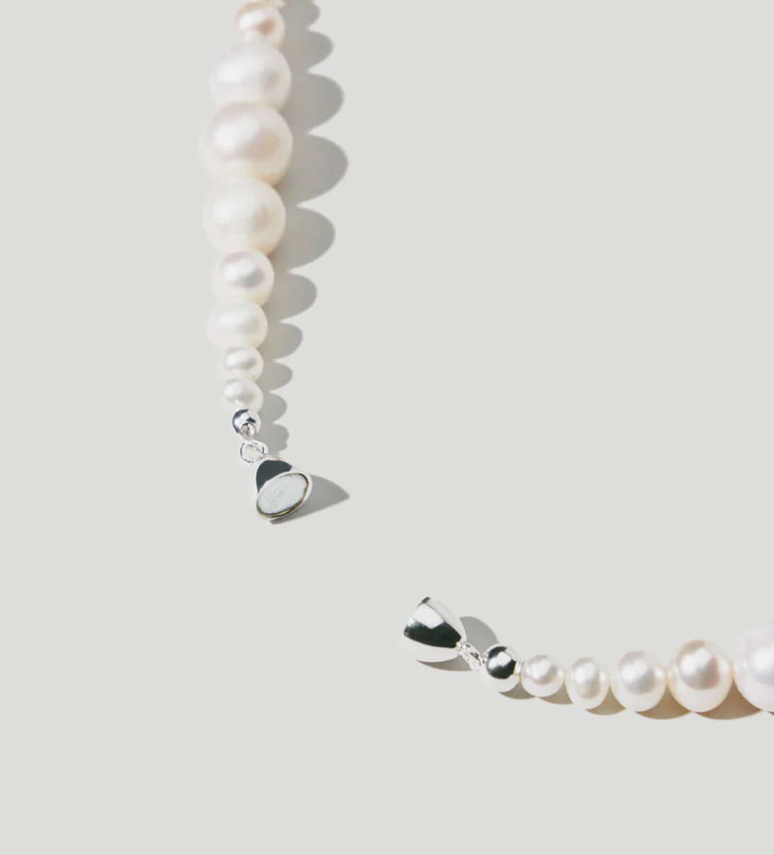 Large Mixed Pearl Necklace