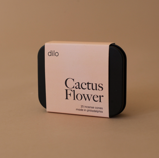 Cactus Flower Incense Cones By Dilo