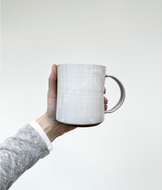 Cream Handmade Ceramic Mug