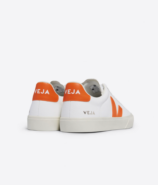 Veja Campo Chromefree Leather And White Fury