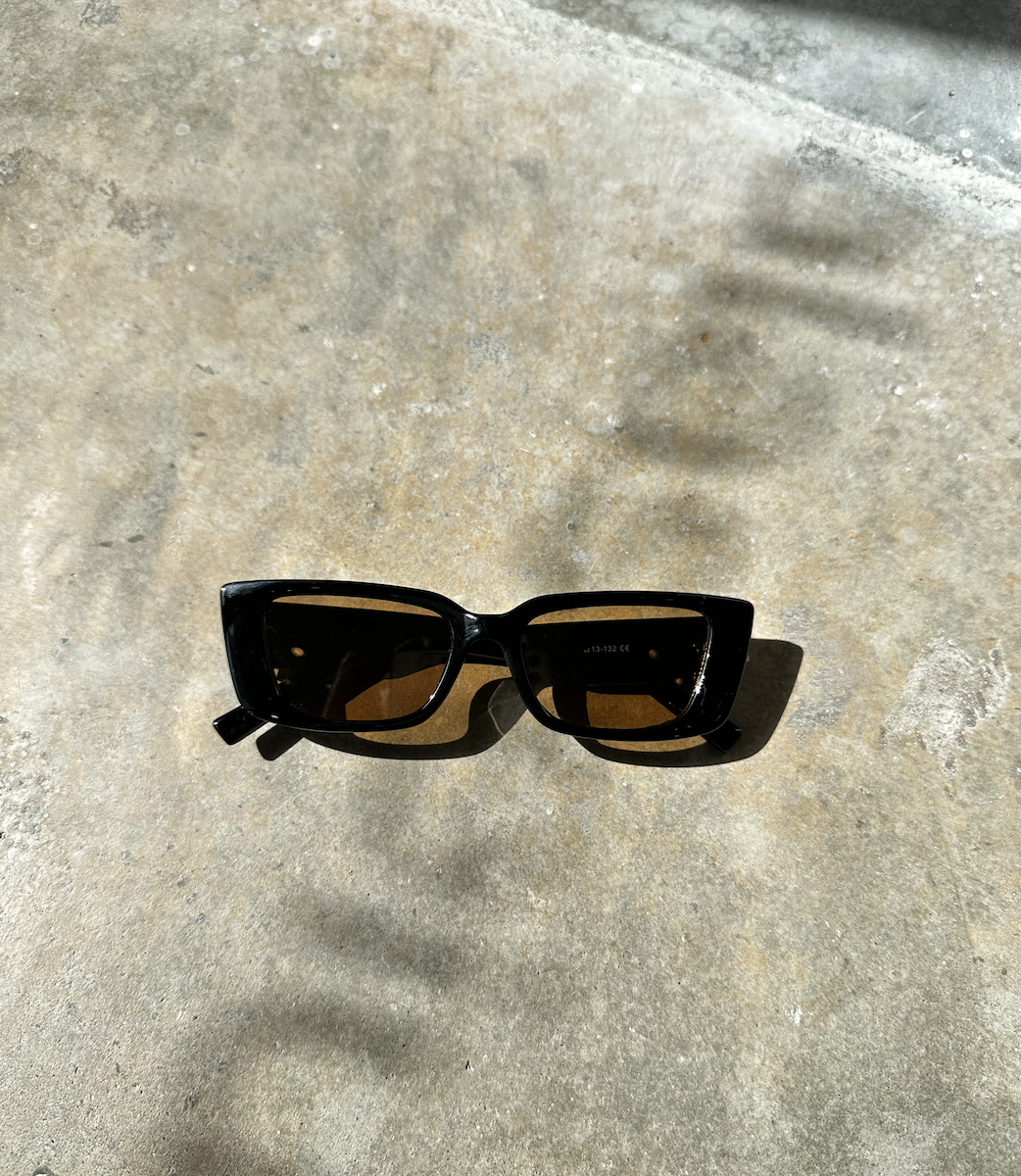 Black And Tan Sunglasses