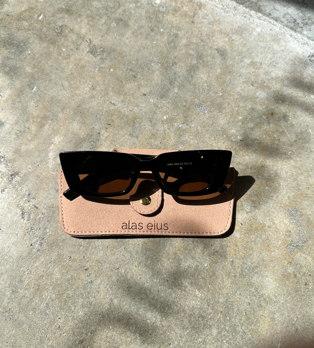 Black And Tan Sunglasses