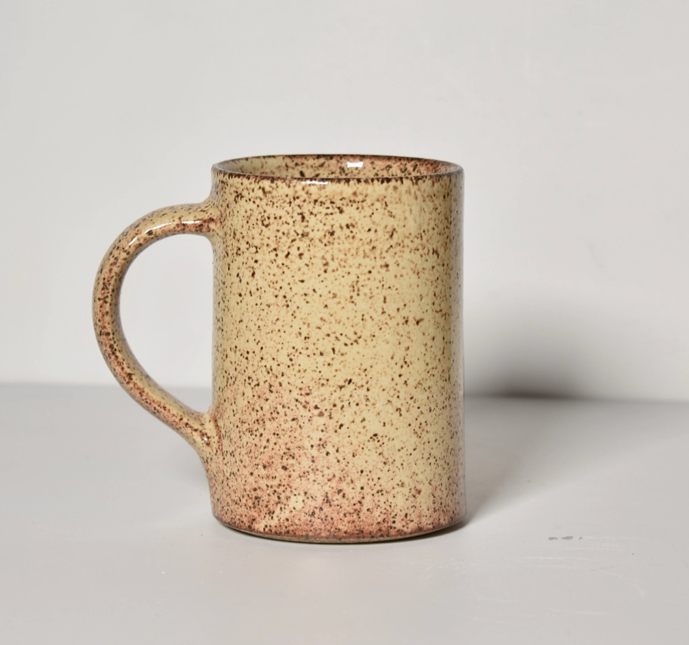 Ivory Speckled Ceramic Mug