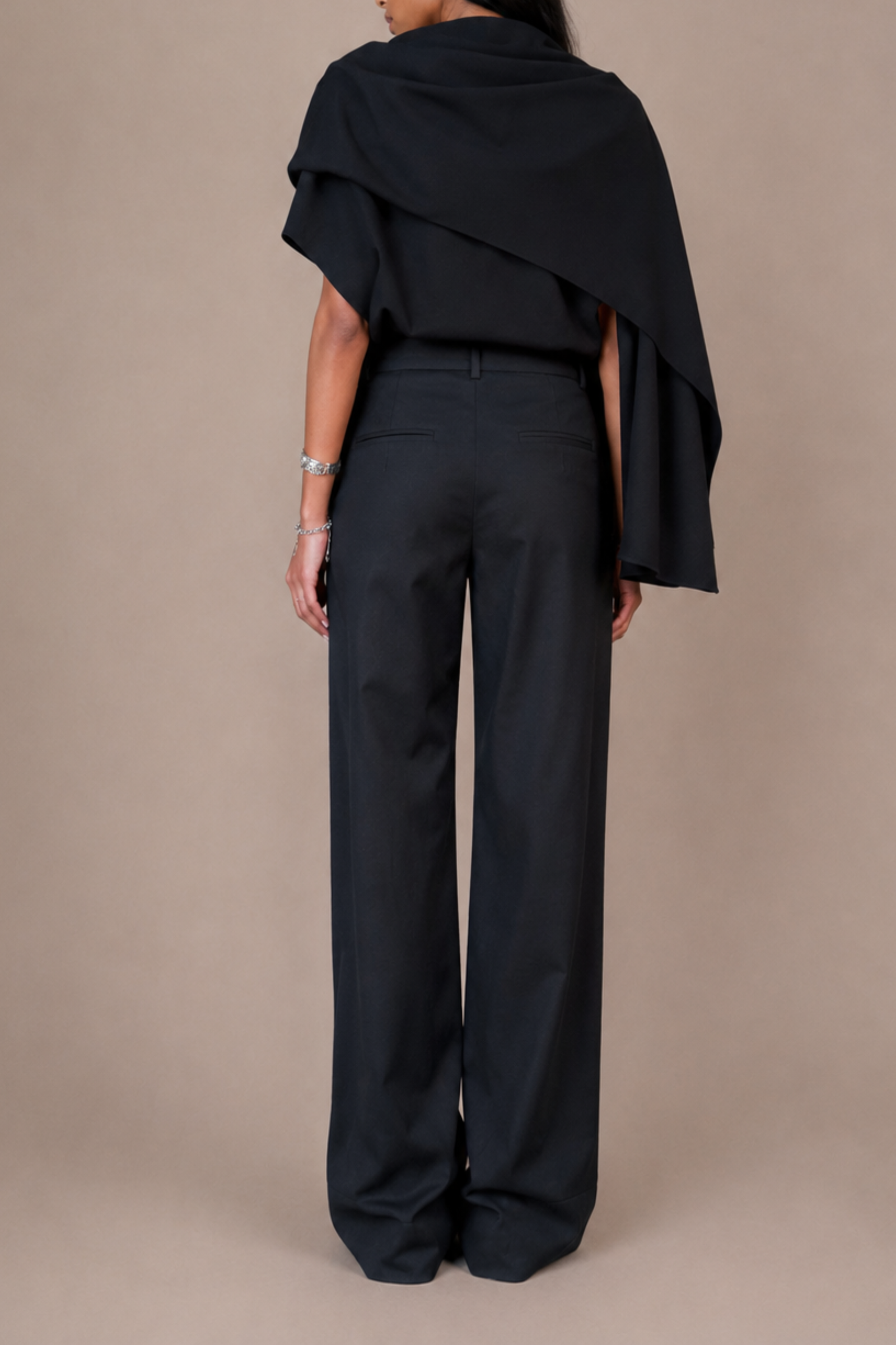 The Cape Black Blouse