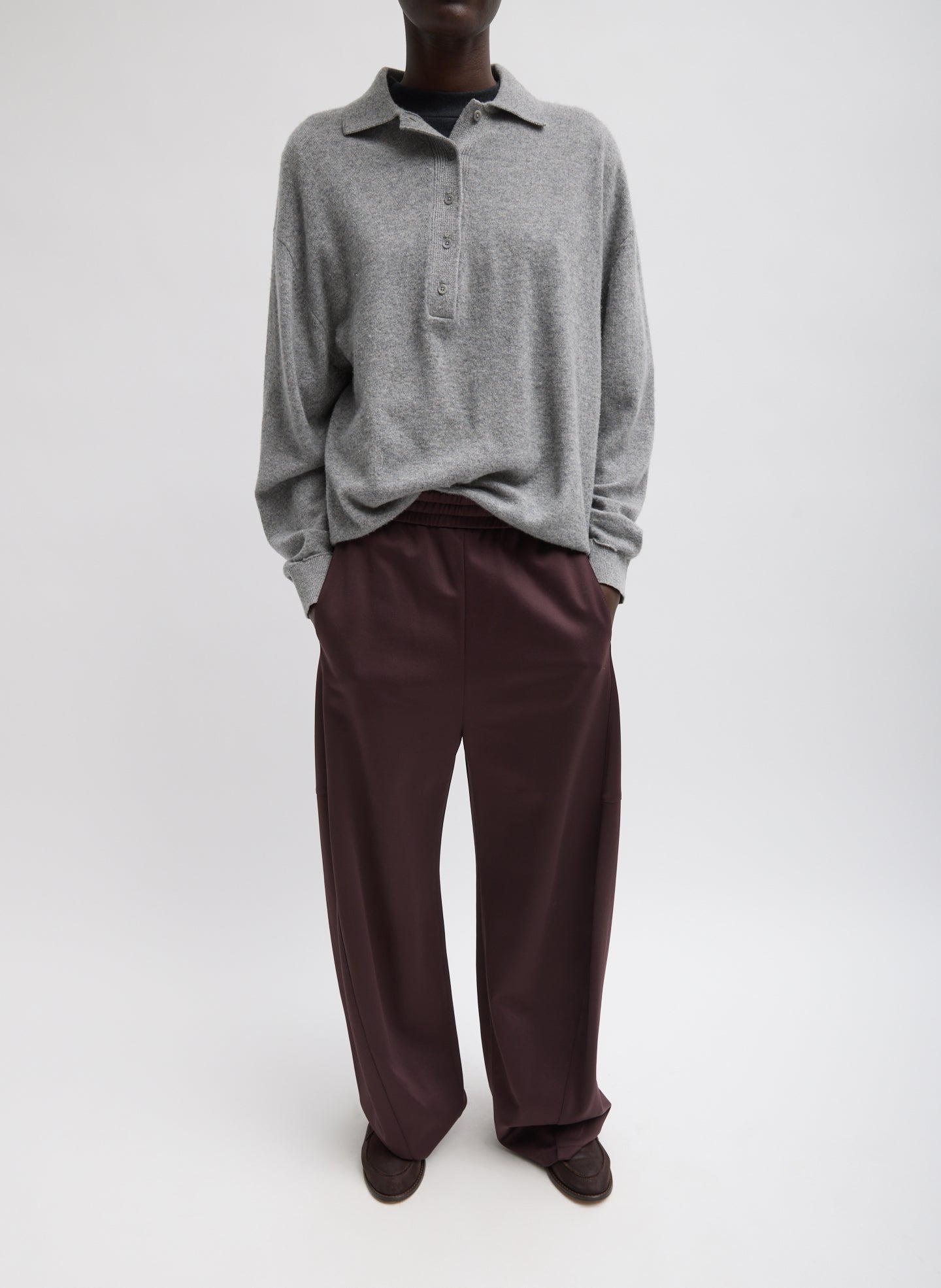 Brown Active Knit Winslow Pant