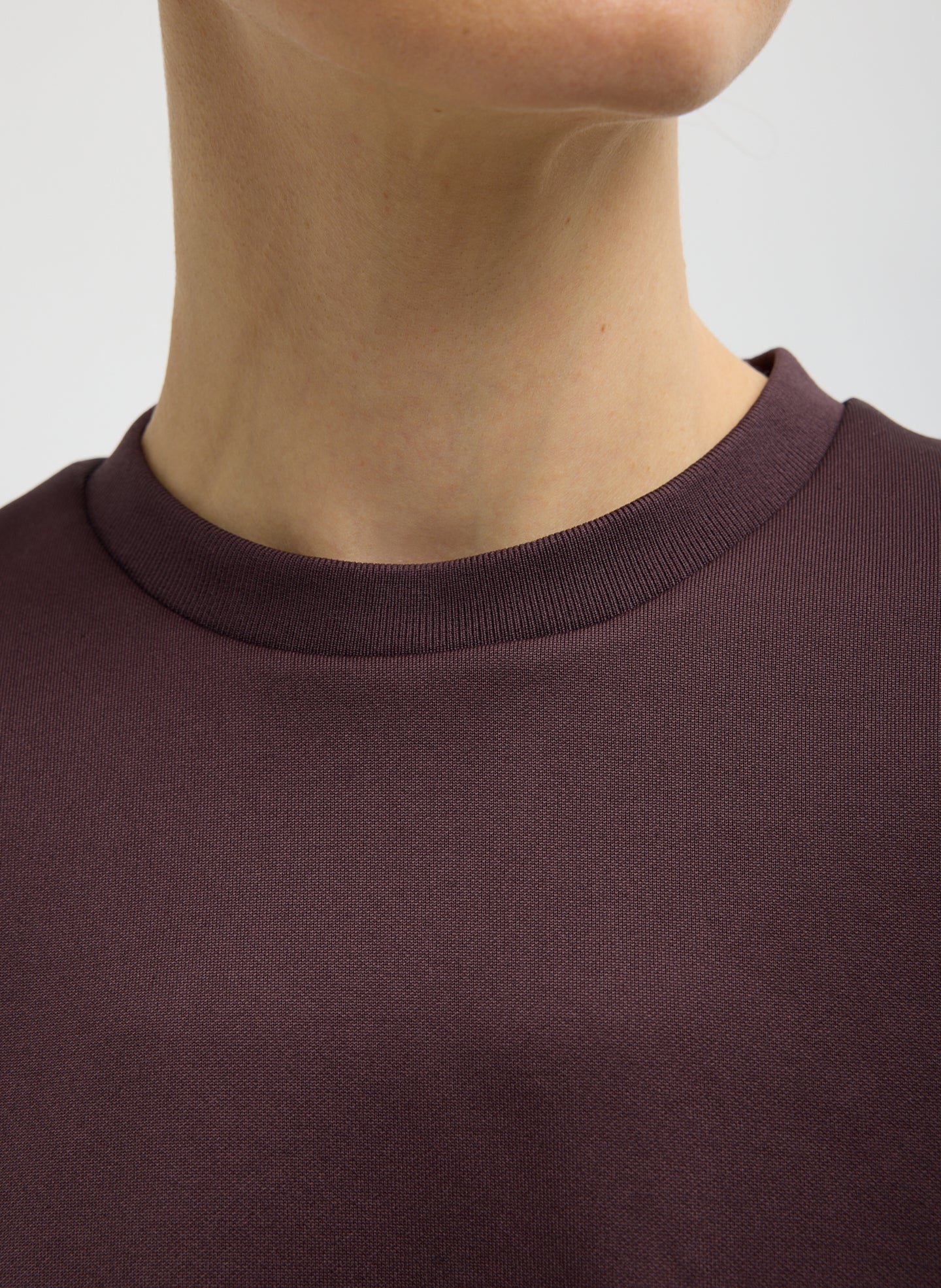 Brown Active Knit Easy T
