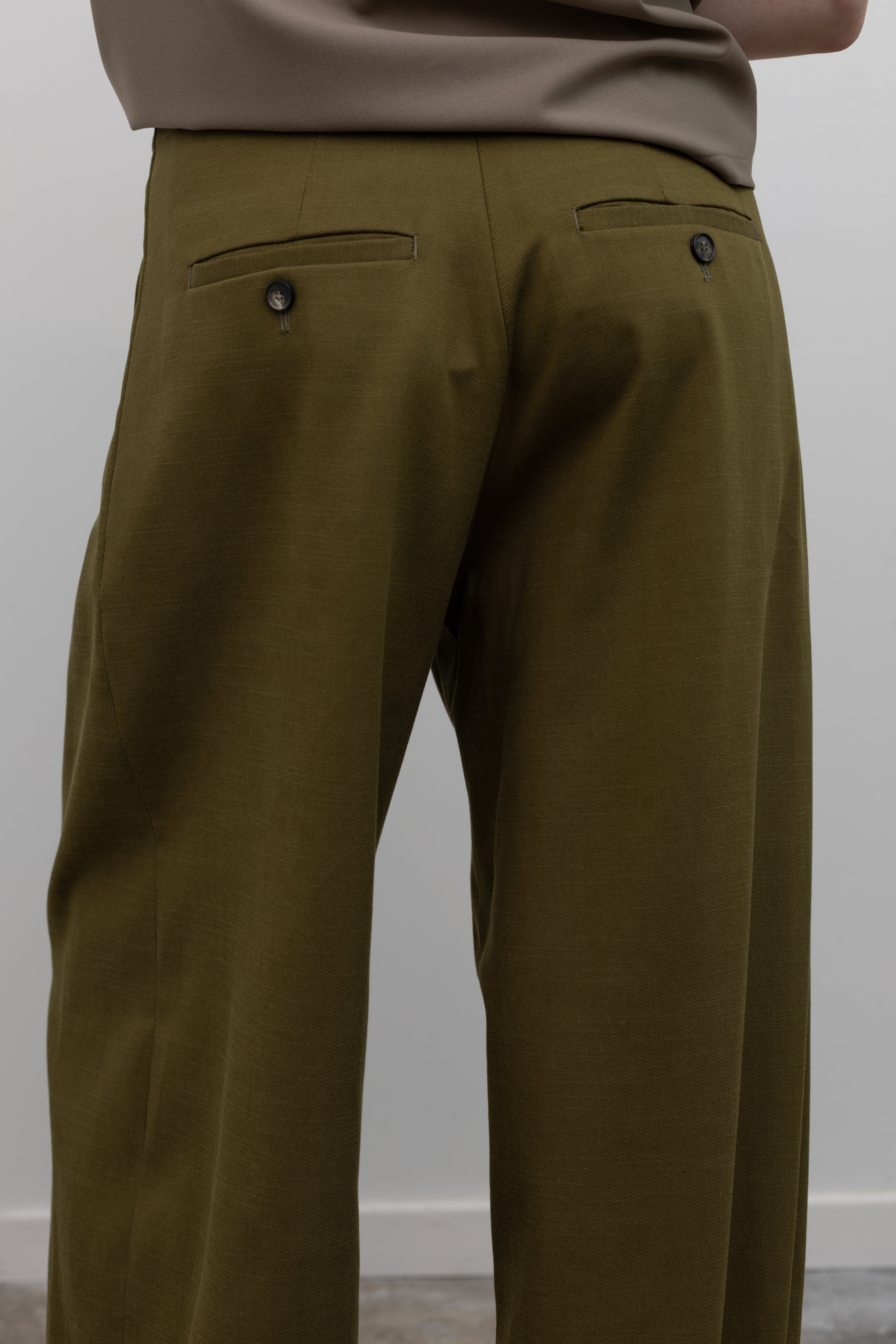 Trevis Army Green Trousers