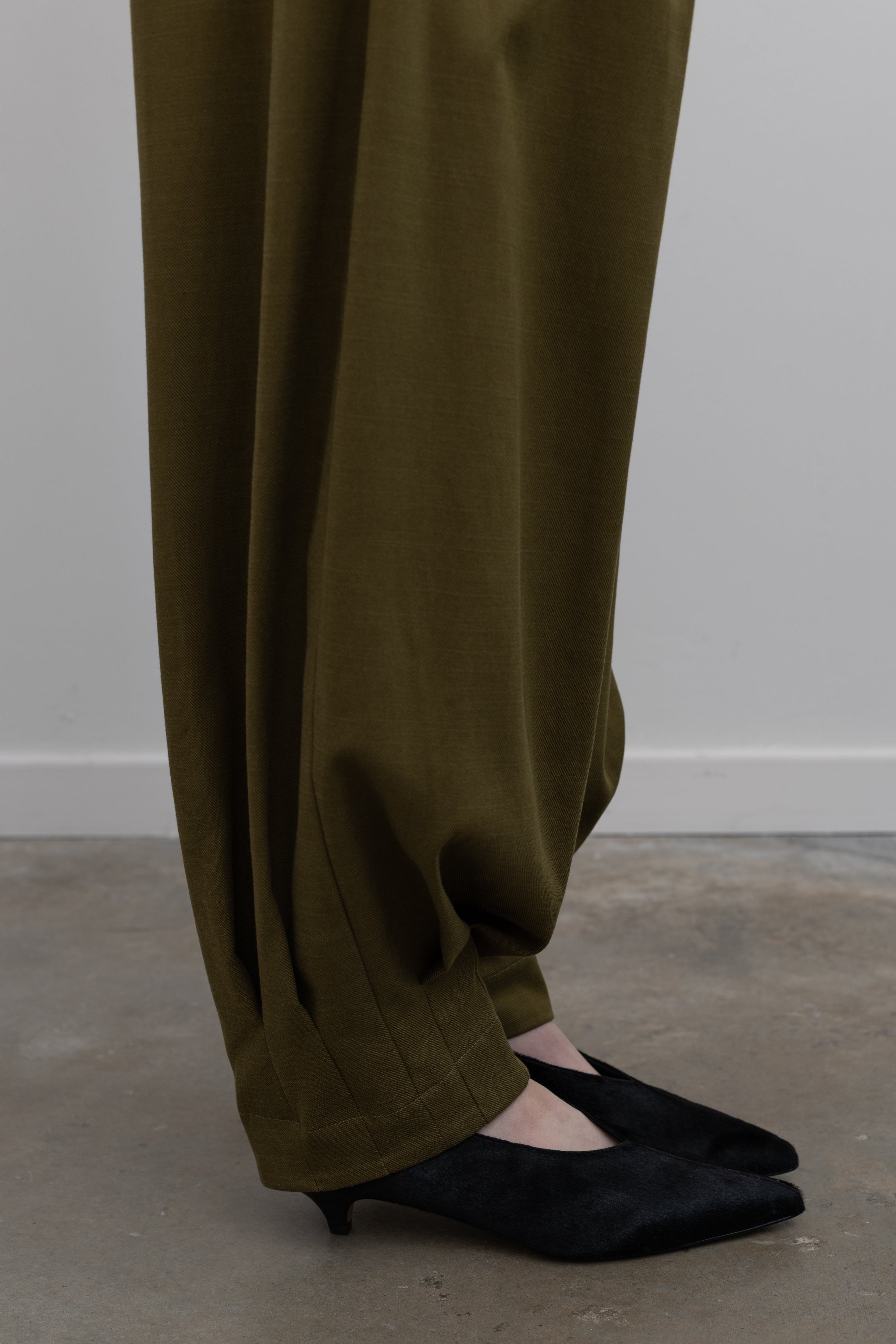 Trevis Army Green Trousers