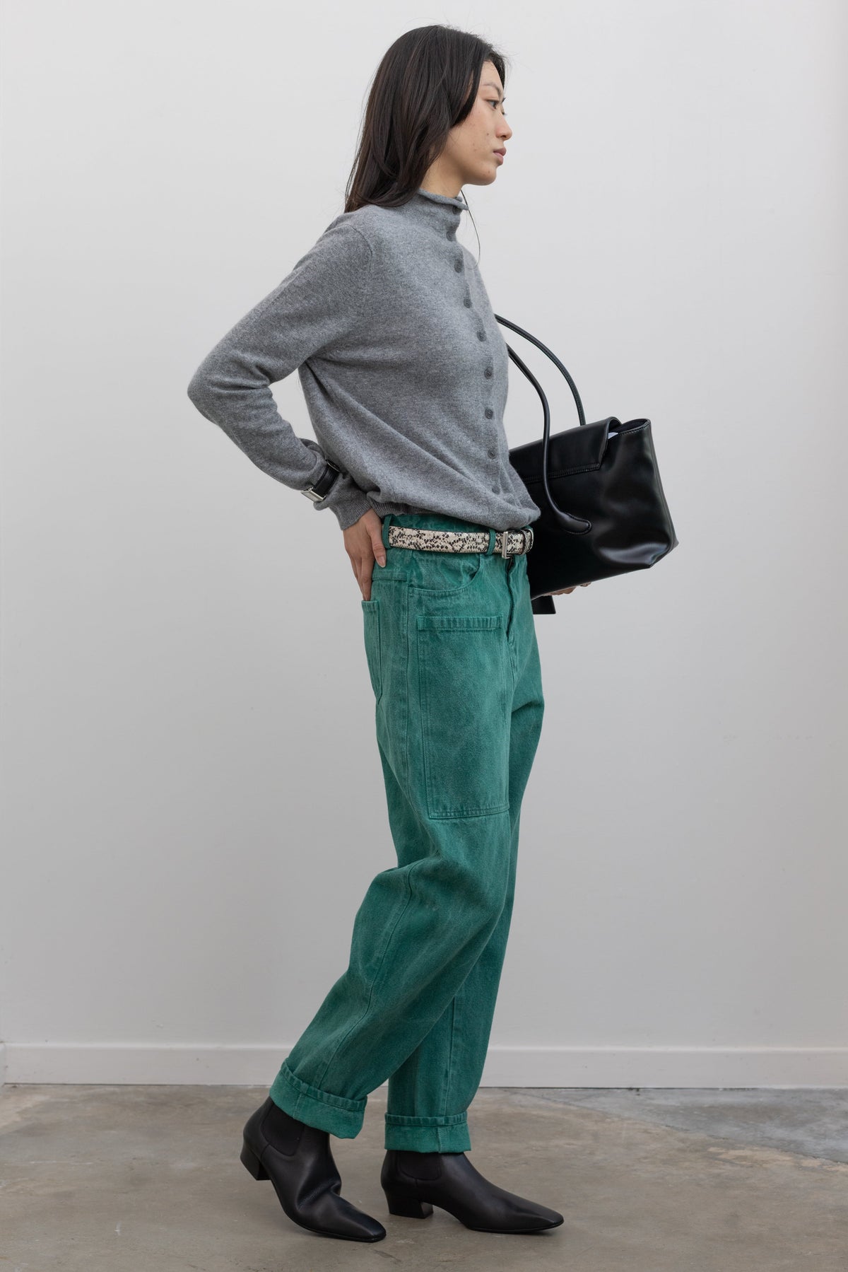 Dyed Forest Ordinary Jeans