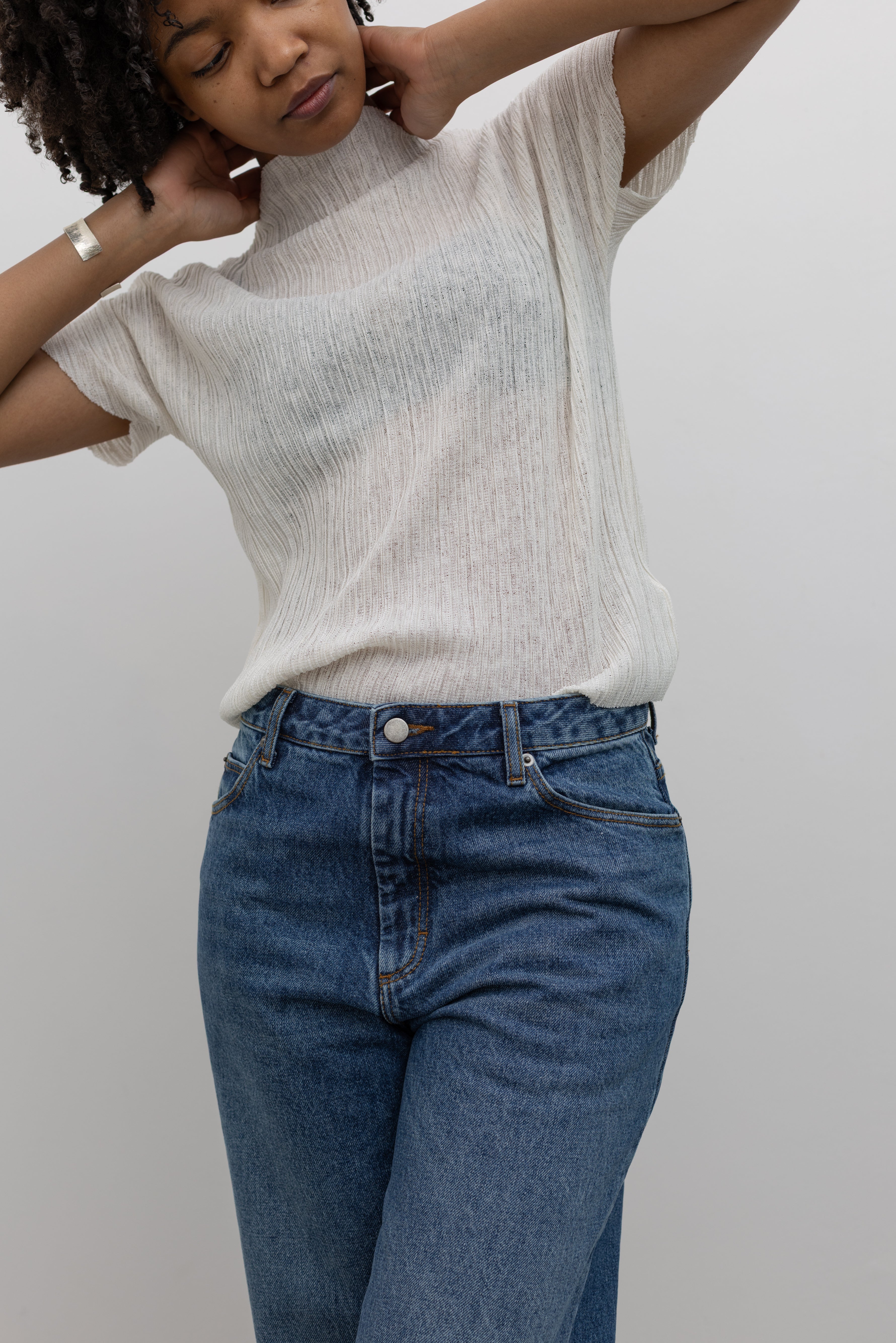 Blue Denim Calvin Jeans