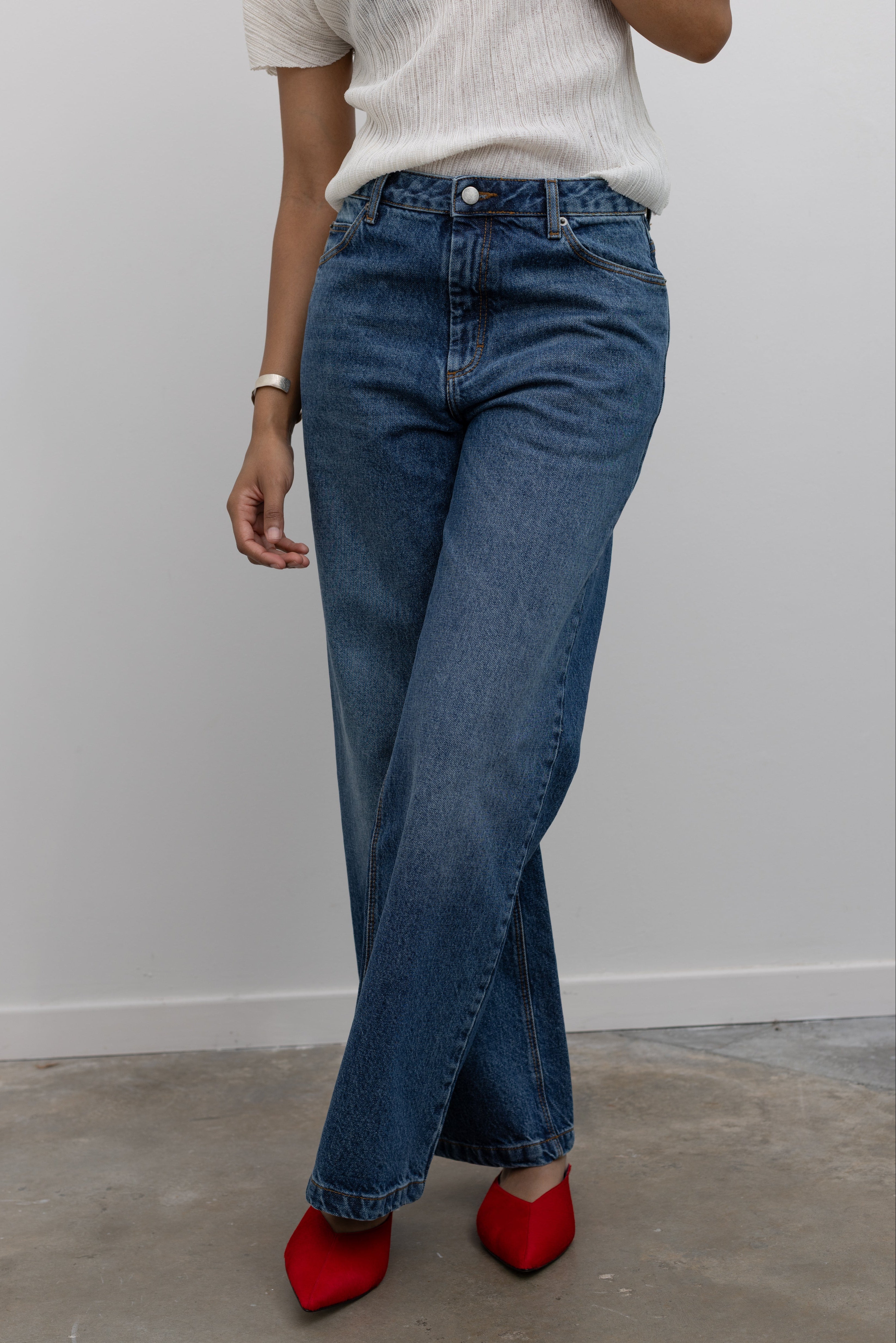 Blue Denim Calvin Jeans
