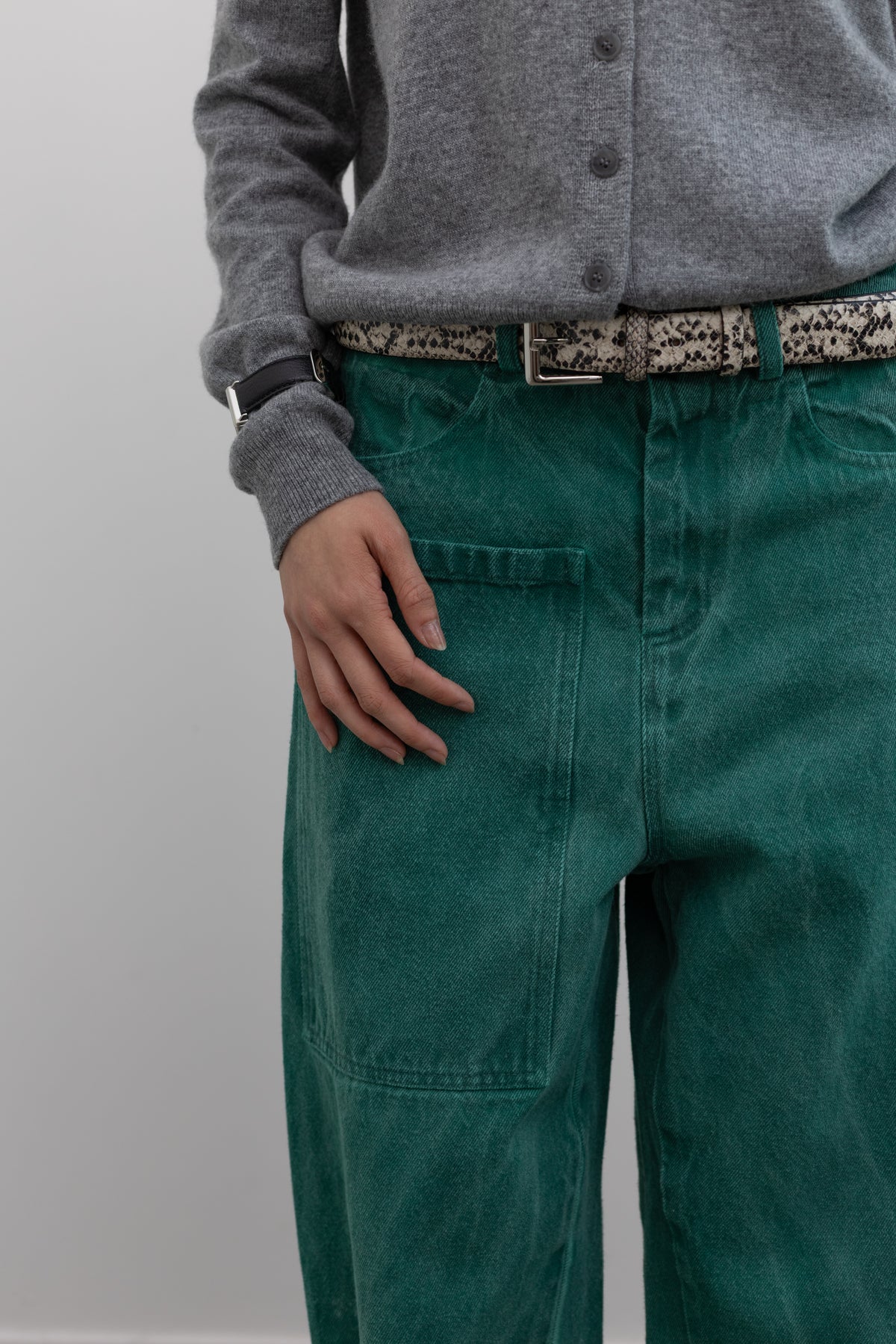 Dyed Forest Ordinary Jeans