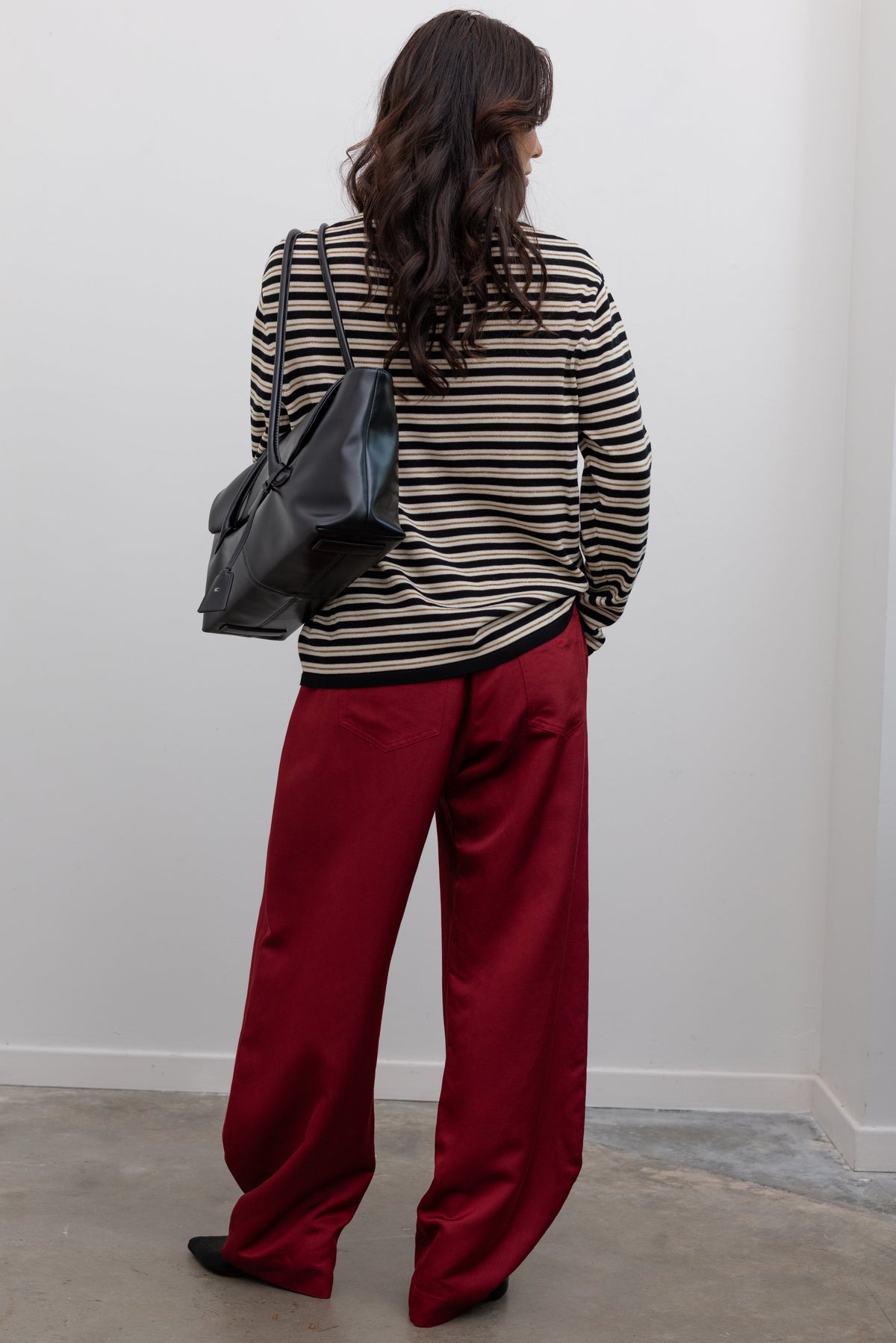 Quark Cherry Red Trousers
