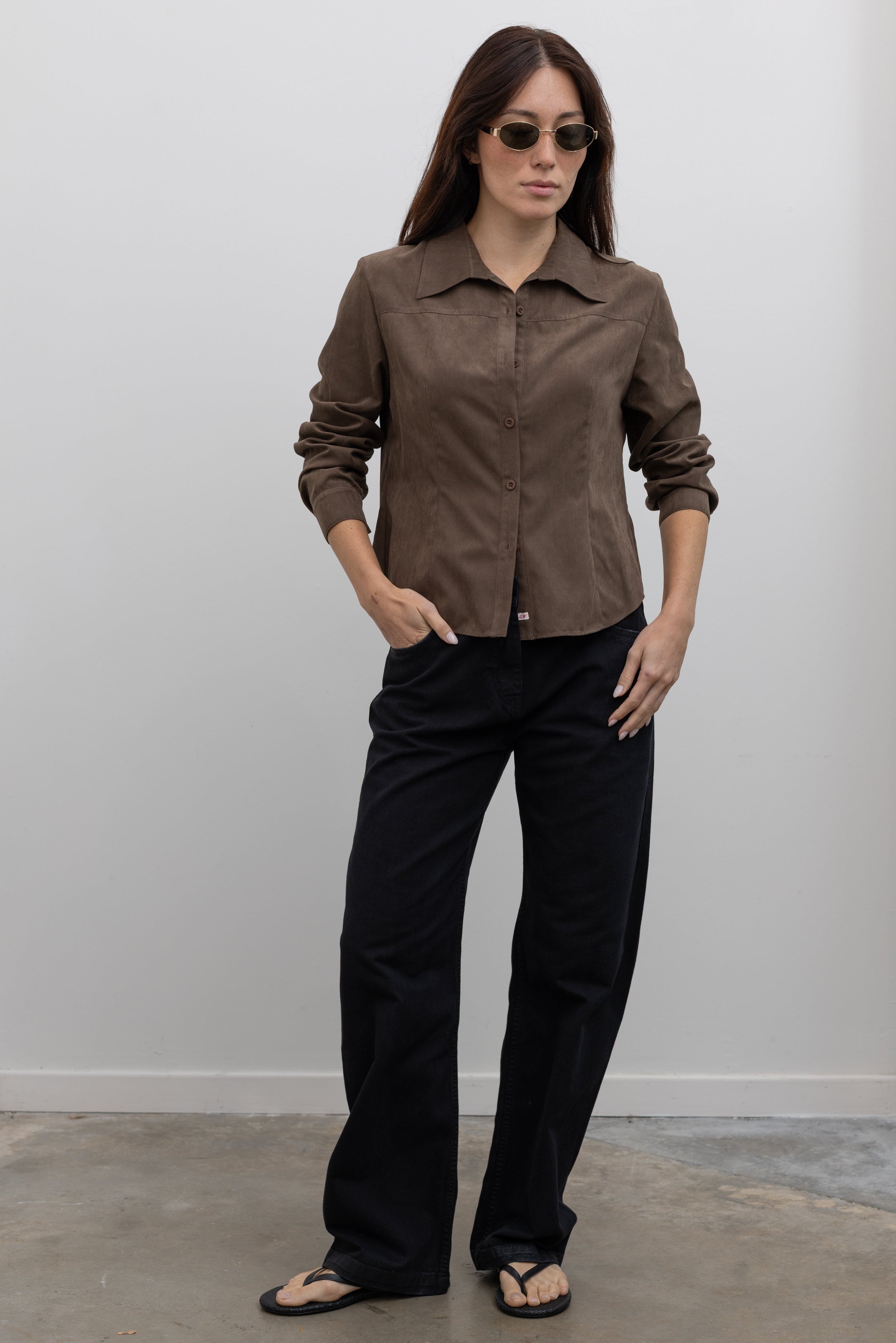 Black Classic Straight Fit Jeans