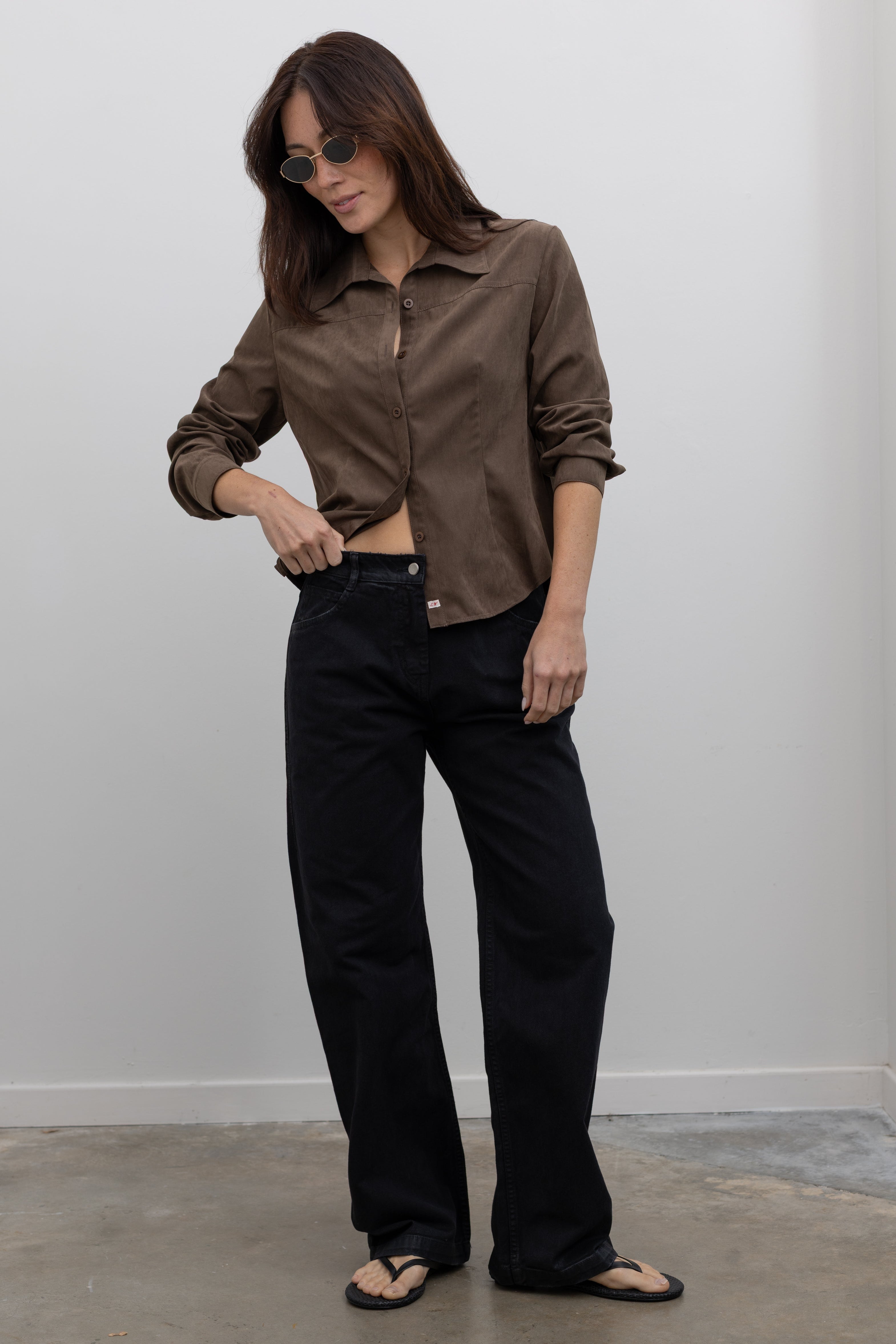 Black Classic Straight Fit Jeans