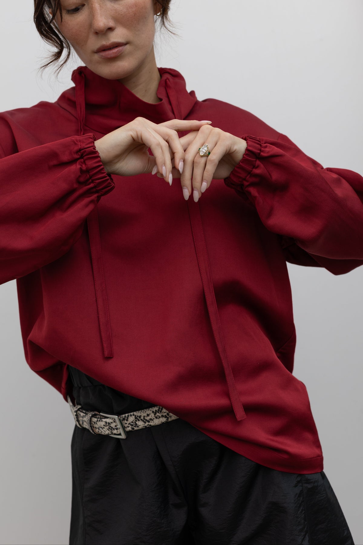 Quota Cherry Red Sweatshirt