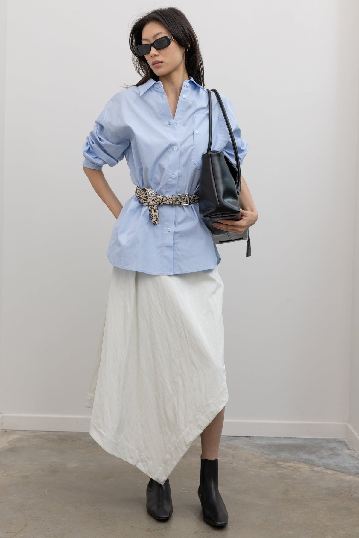 Light Blue Oversized Shirt