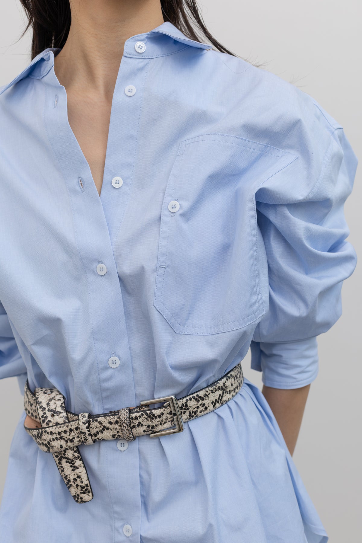 Light Blue Oversized Shirt