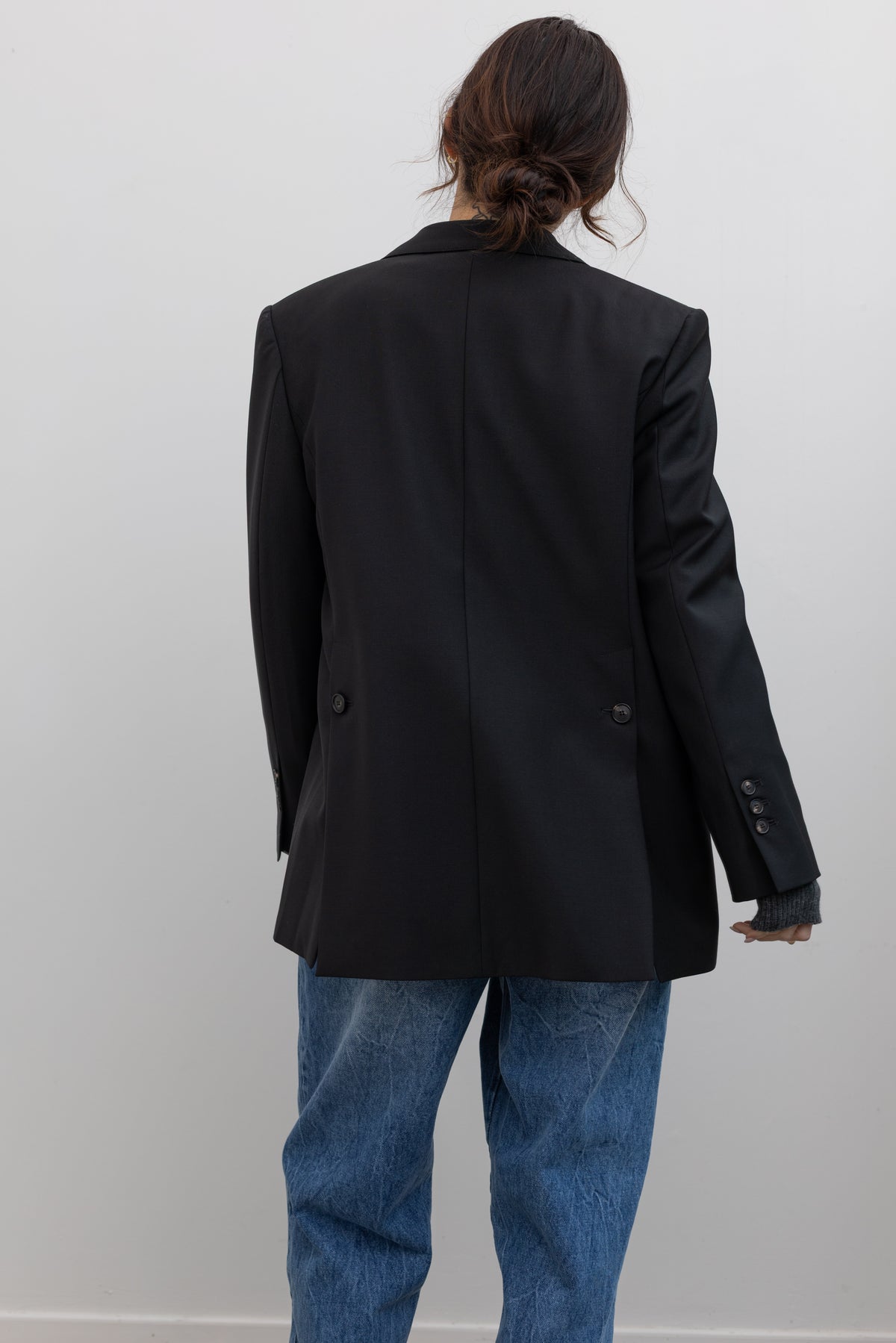 Diver Black Blazer Jacket