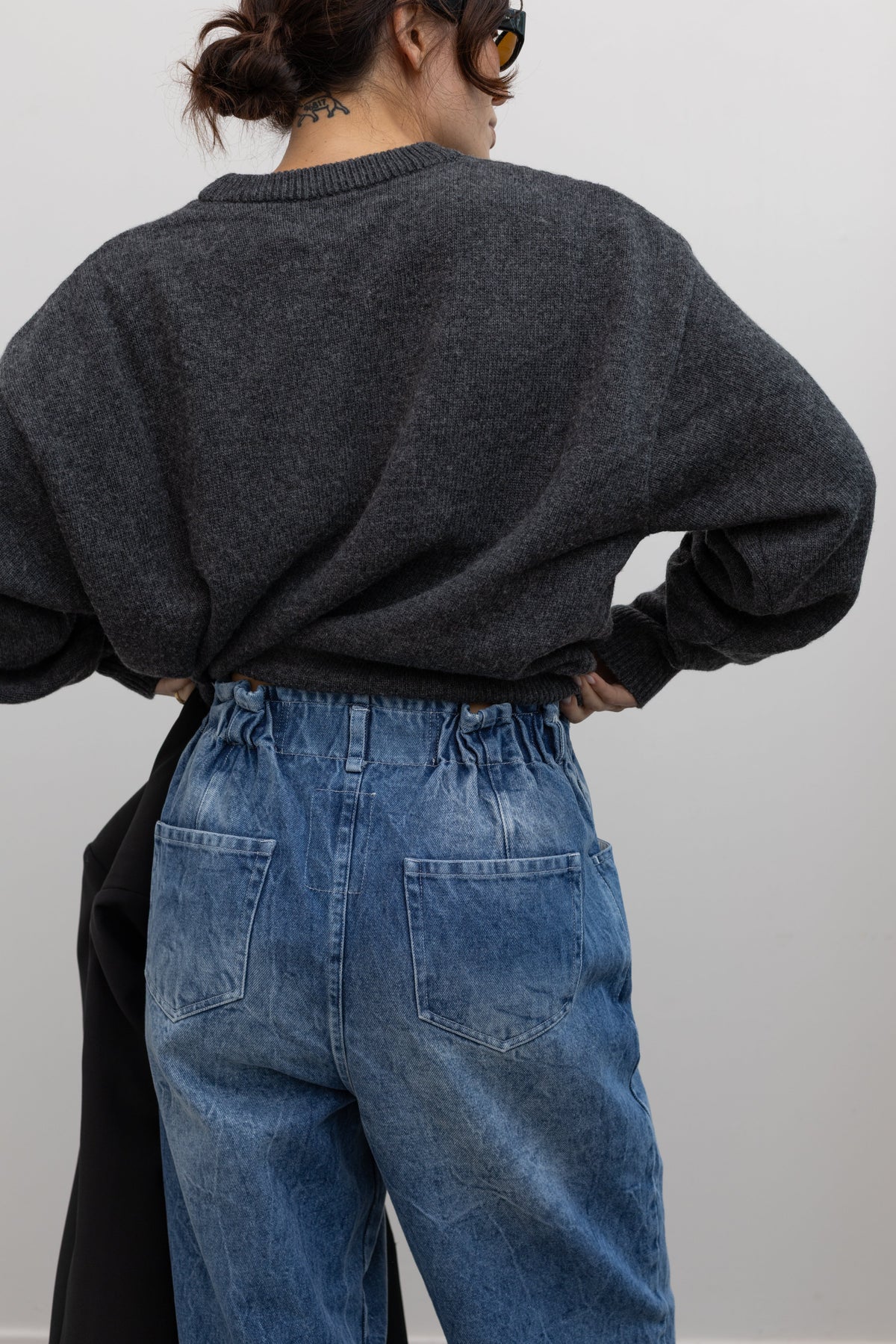 Stonewash Baggy Jeans