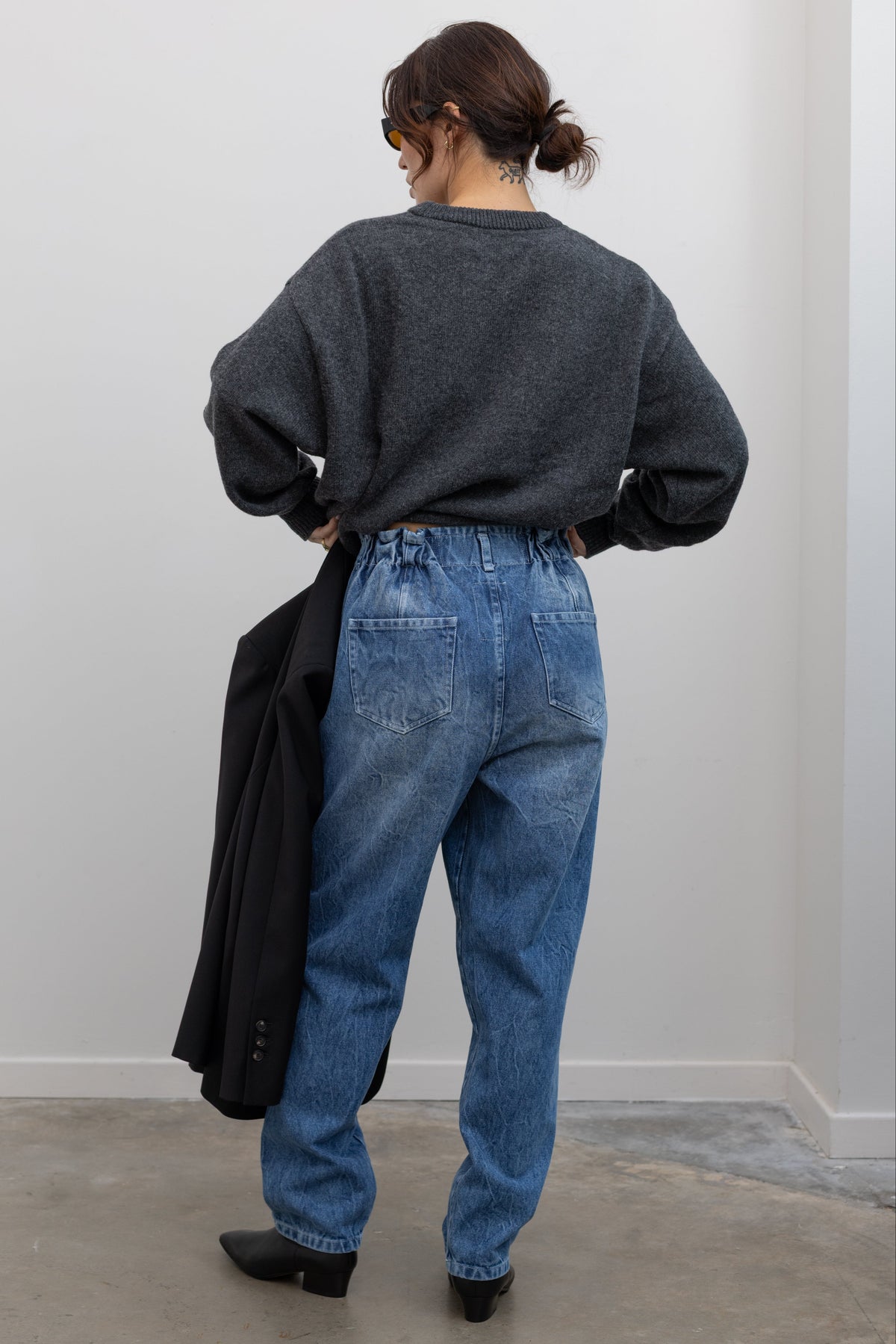 Stonewash Baggy Jeans