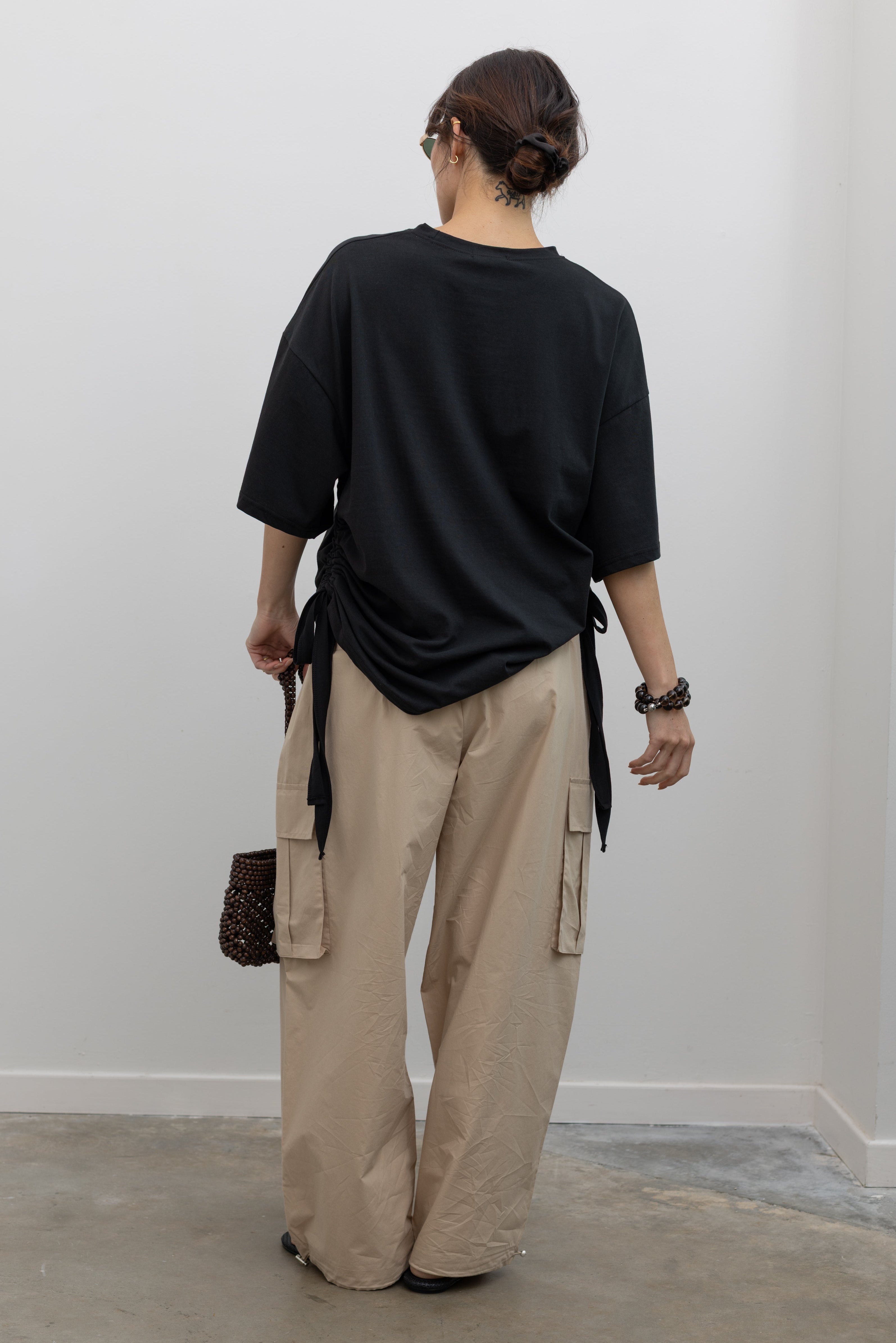 alas eius modern oversized cargo trousers at alas eius