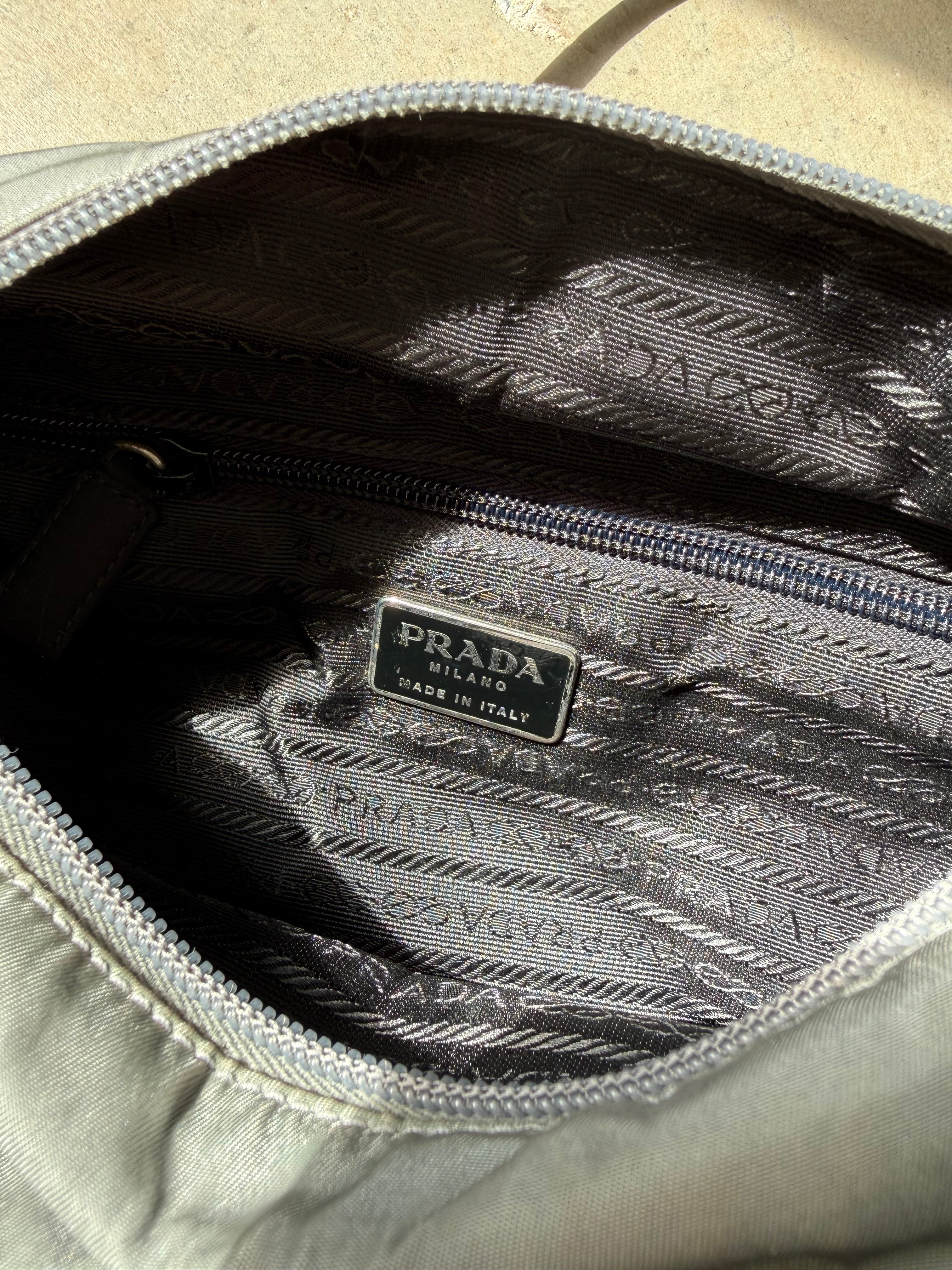 Alas Eius Prada Nylon Carryall in Green Luxury Fashion Handbag at Alas Eius