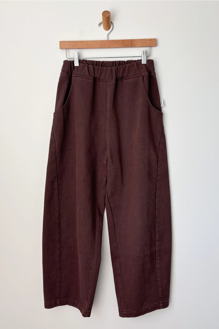 Chocolate Brown Curved Ark Pants